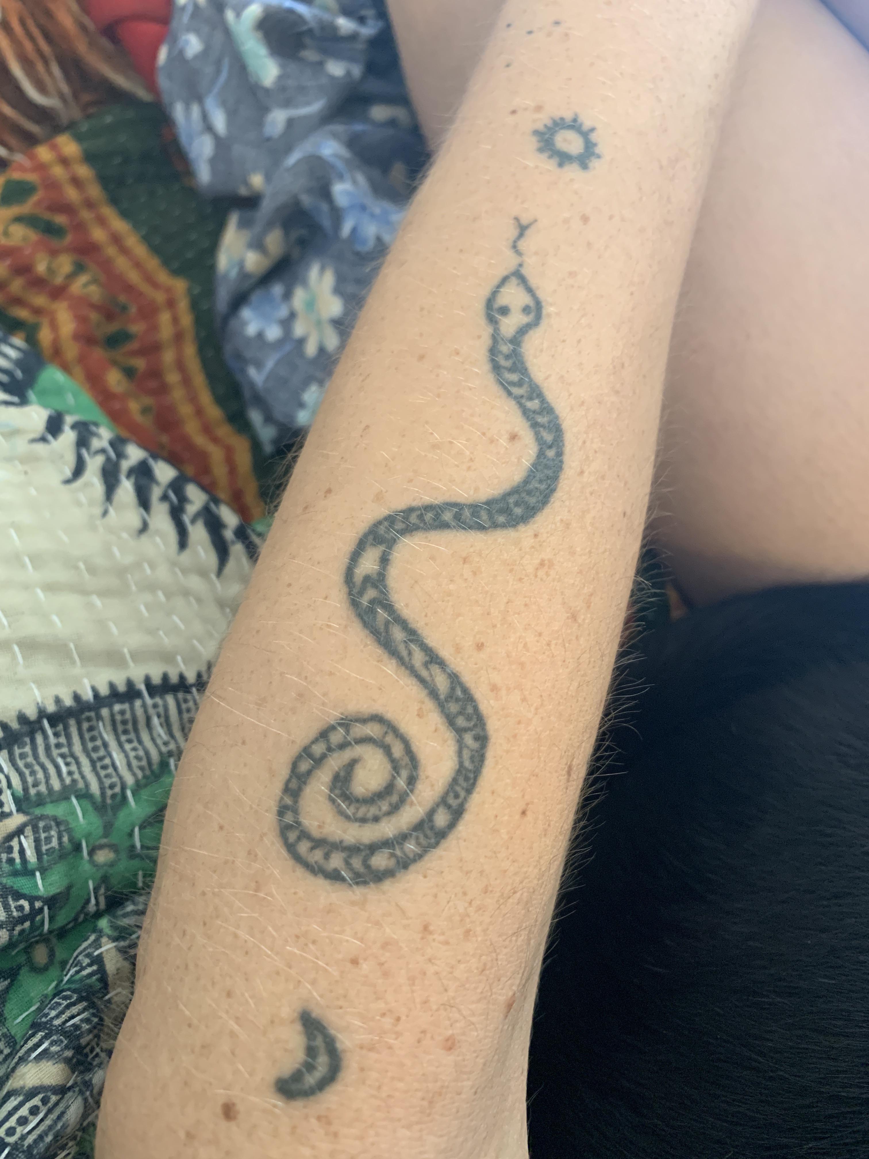 My Shitty Tattoo, Right On My Forearm. Good Idea, Awful Turnout Lol. Guess I Gotta Live W My Mistakes Cause No Way Of Covering It Up! : R/Shittytattoos 4032_x_3024_jpg