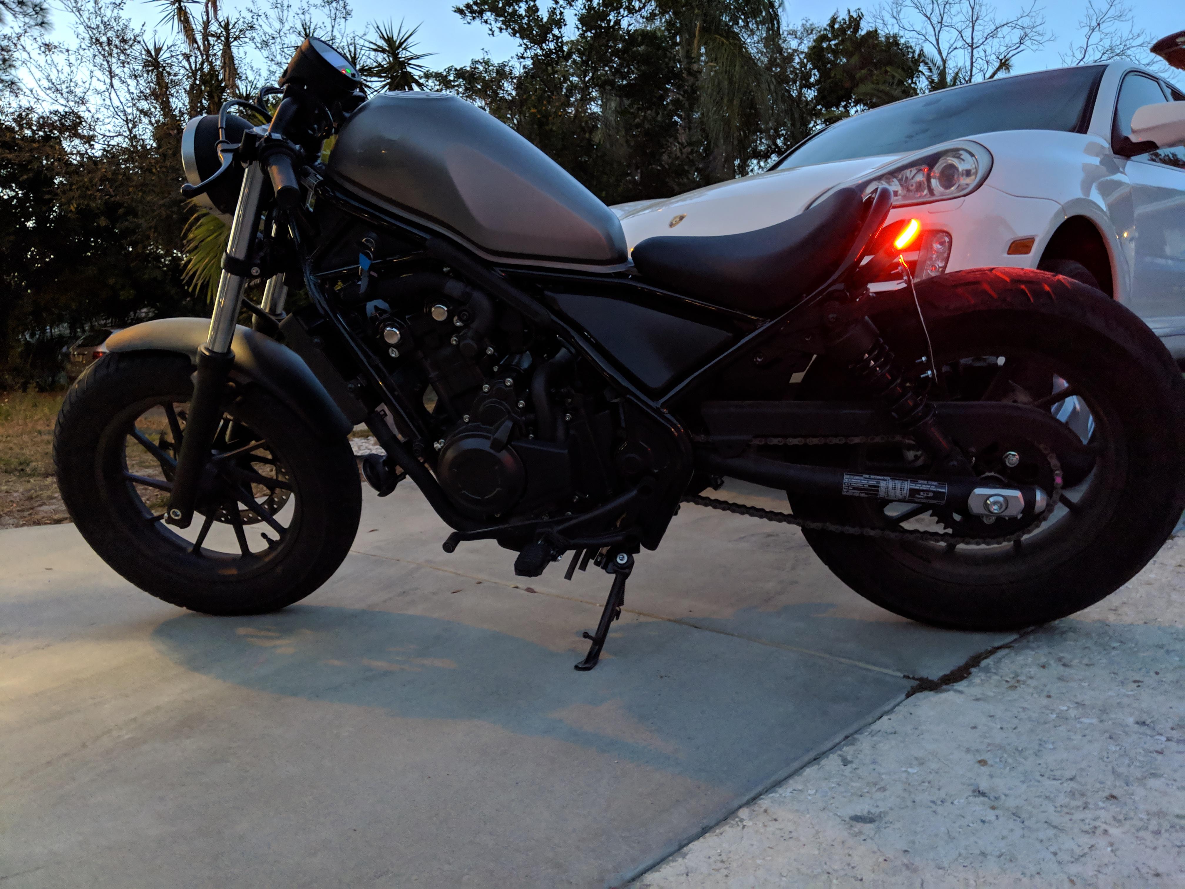 Honda Rebel 500 Rear Fender Bobber | Reviewmotors.co