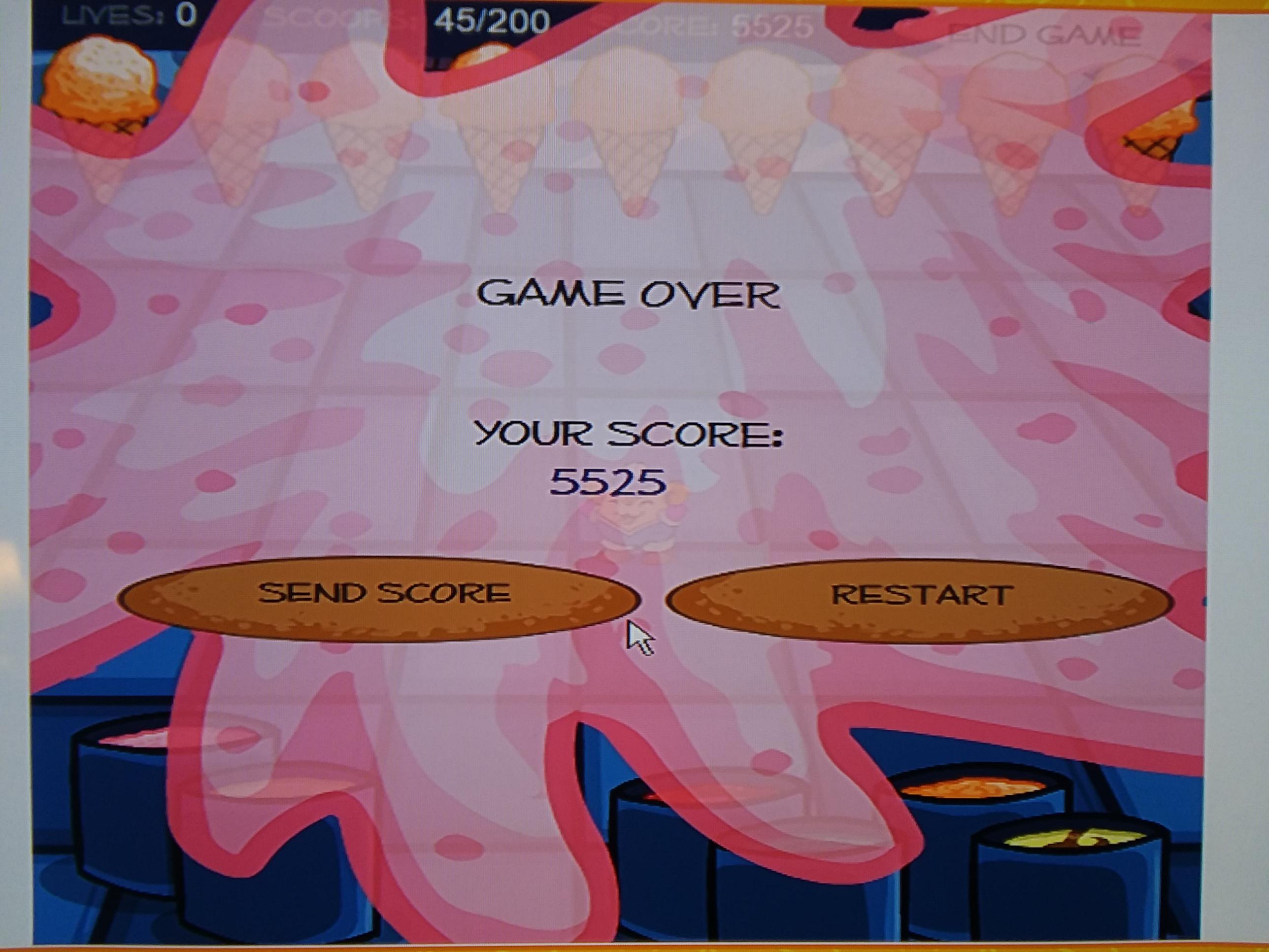Wooo my highscore on Ice Cream Machine. Still a fun game. neopets
