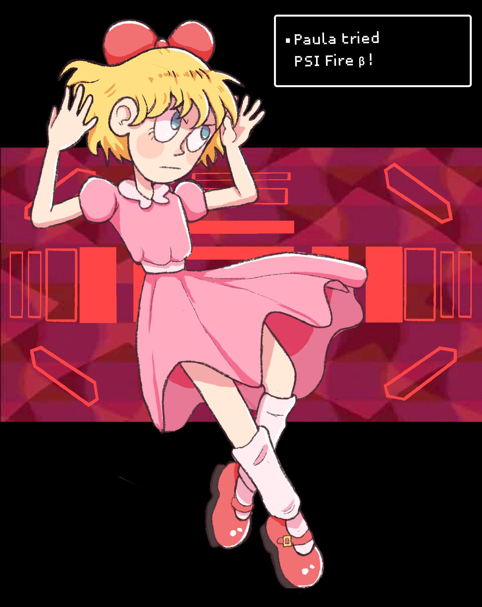 EarthBound / MOTHER Drew Paula a little while ago! EarthBound