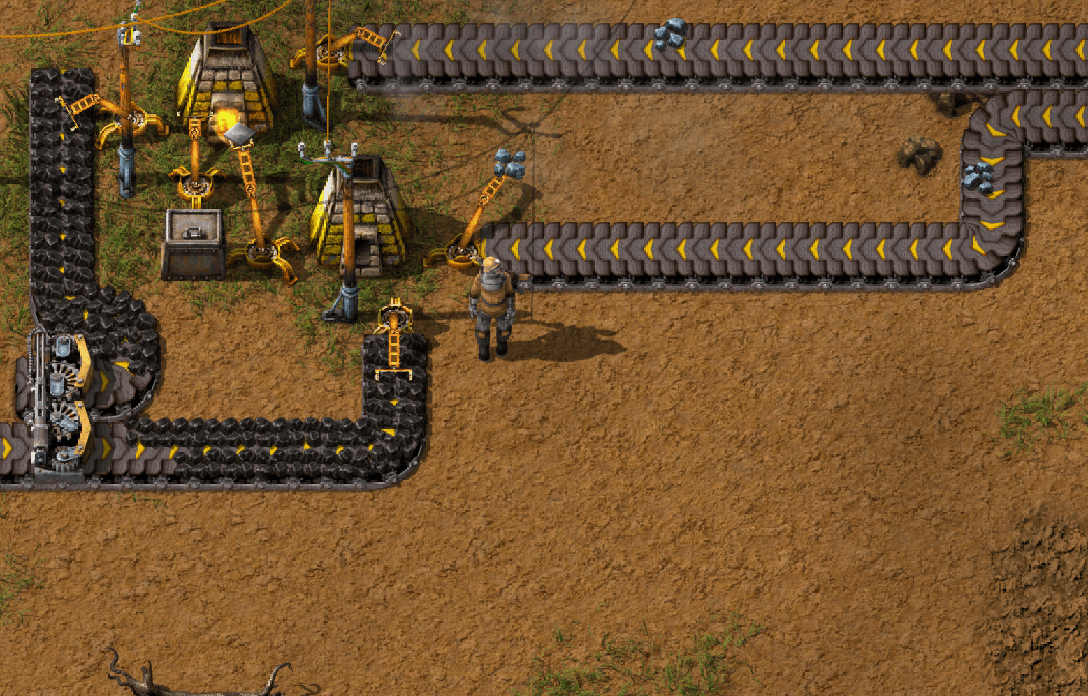 Why aren't my inserters inserting coal into the furnaces r/factorio