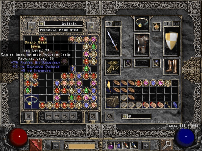 How is this rare jewel ? r/diablo2