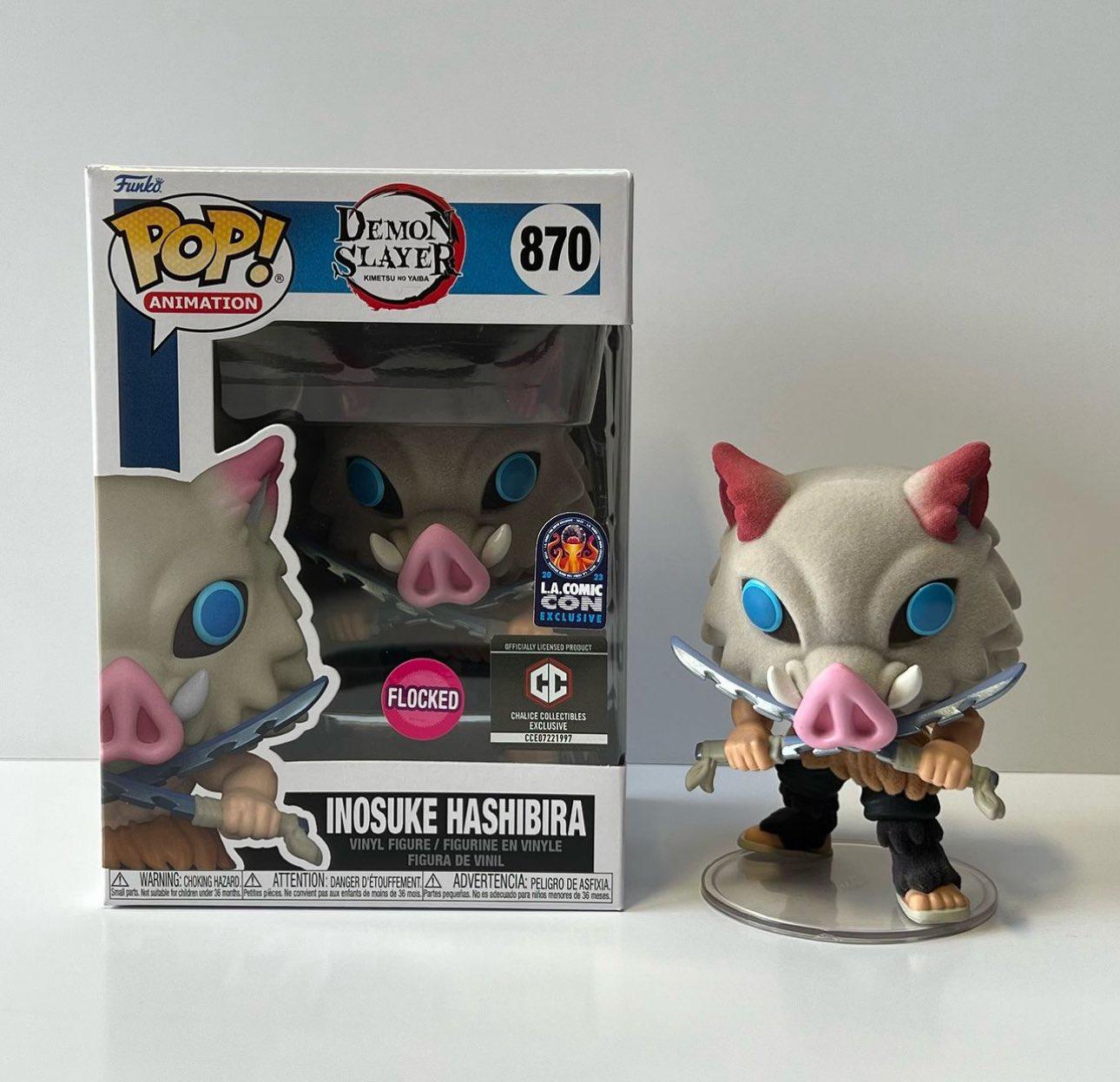 Closer look at LACC/Chalice/Toy Temple exclusive Flocked Inosuke