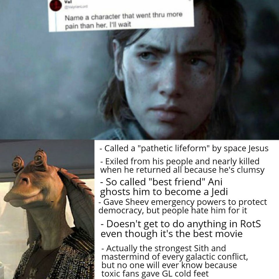 Poor Jar Jar... r/PrequelMemes