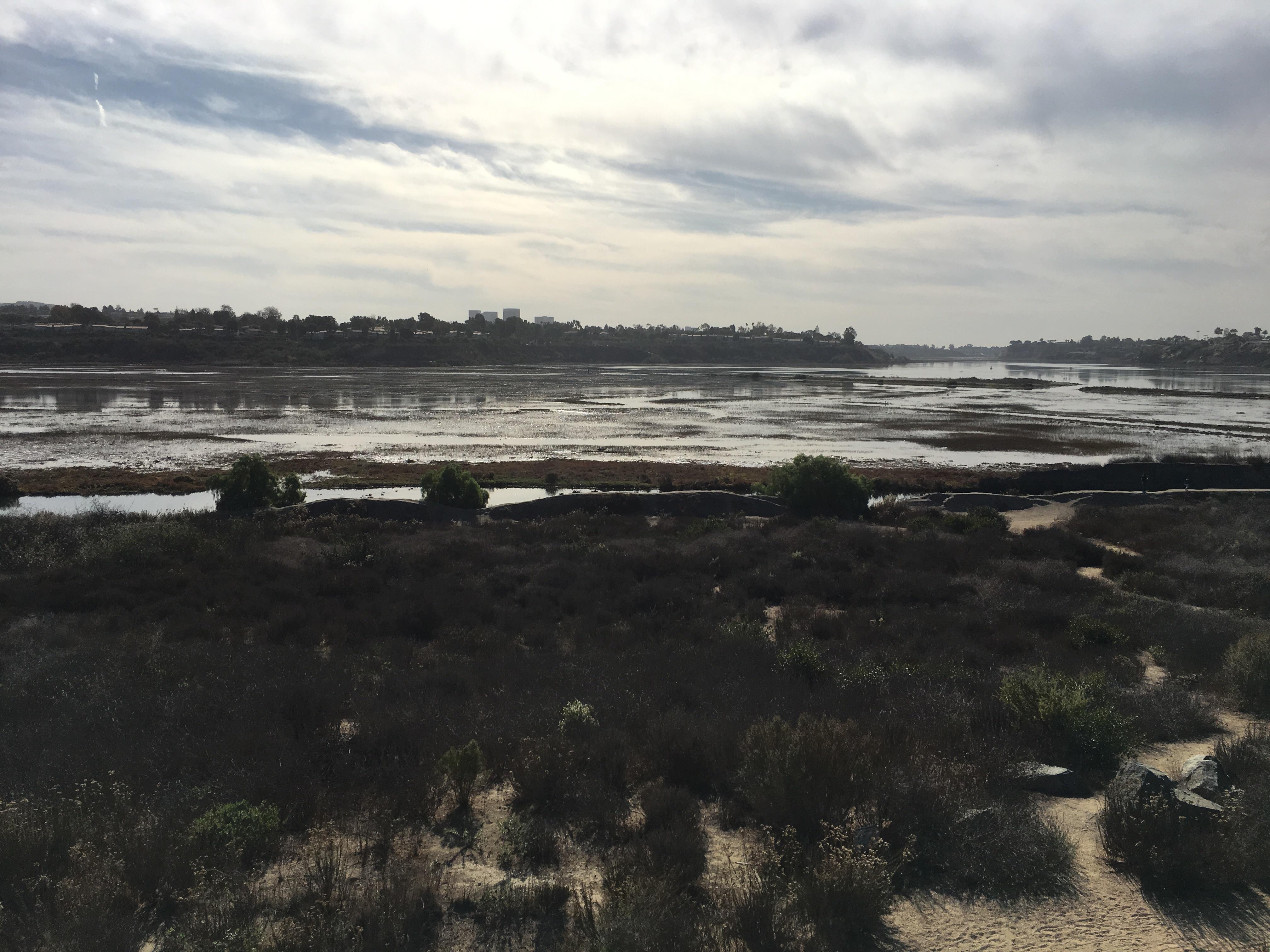Super low tide at Newport back bay during Super Moon r/orangecounty