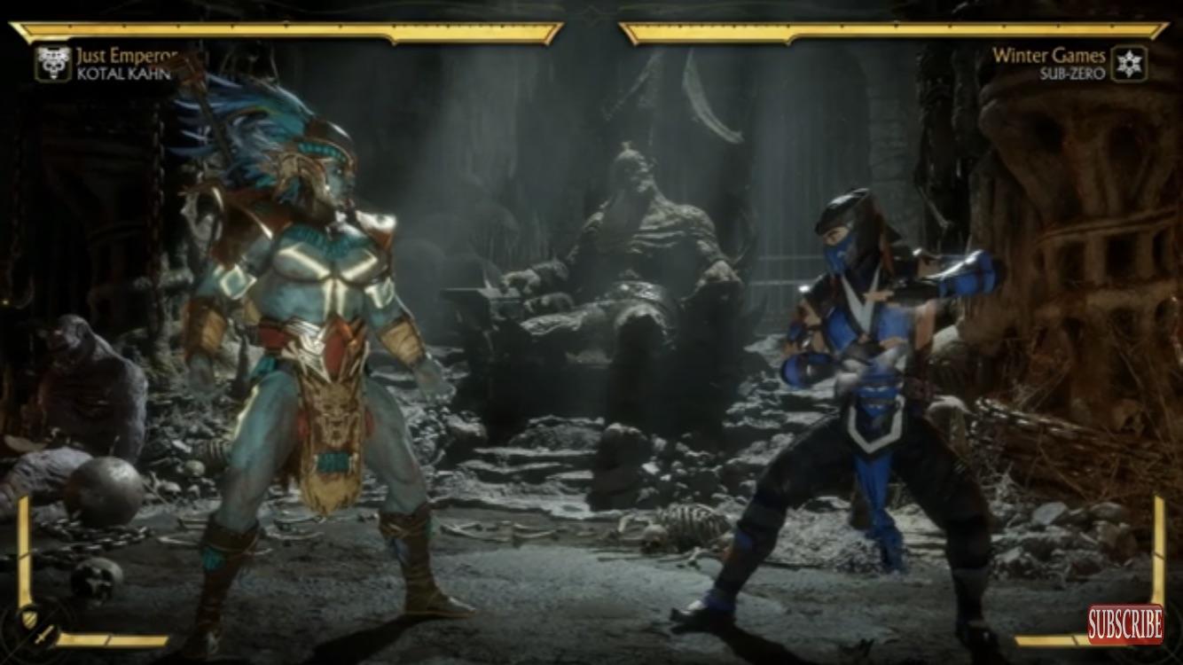 If Kotal Kahn is already this big and buff just imagine Shao Kahn. r