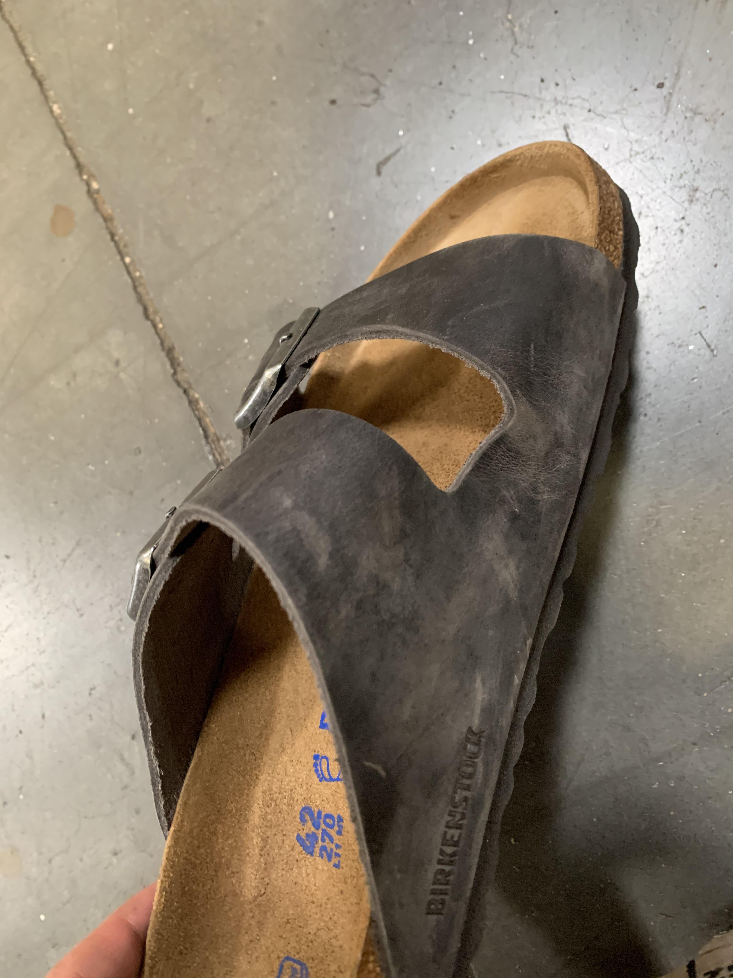 I just recently ordered these Arizona “Iron” with real Leather straps