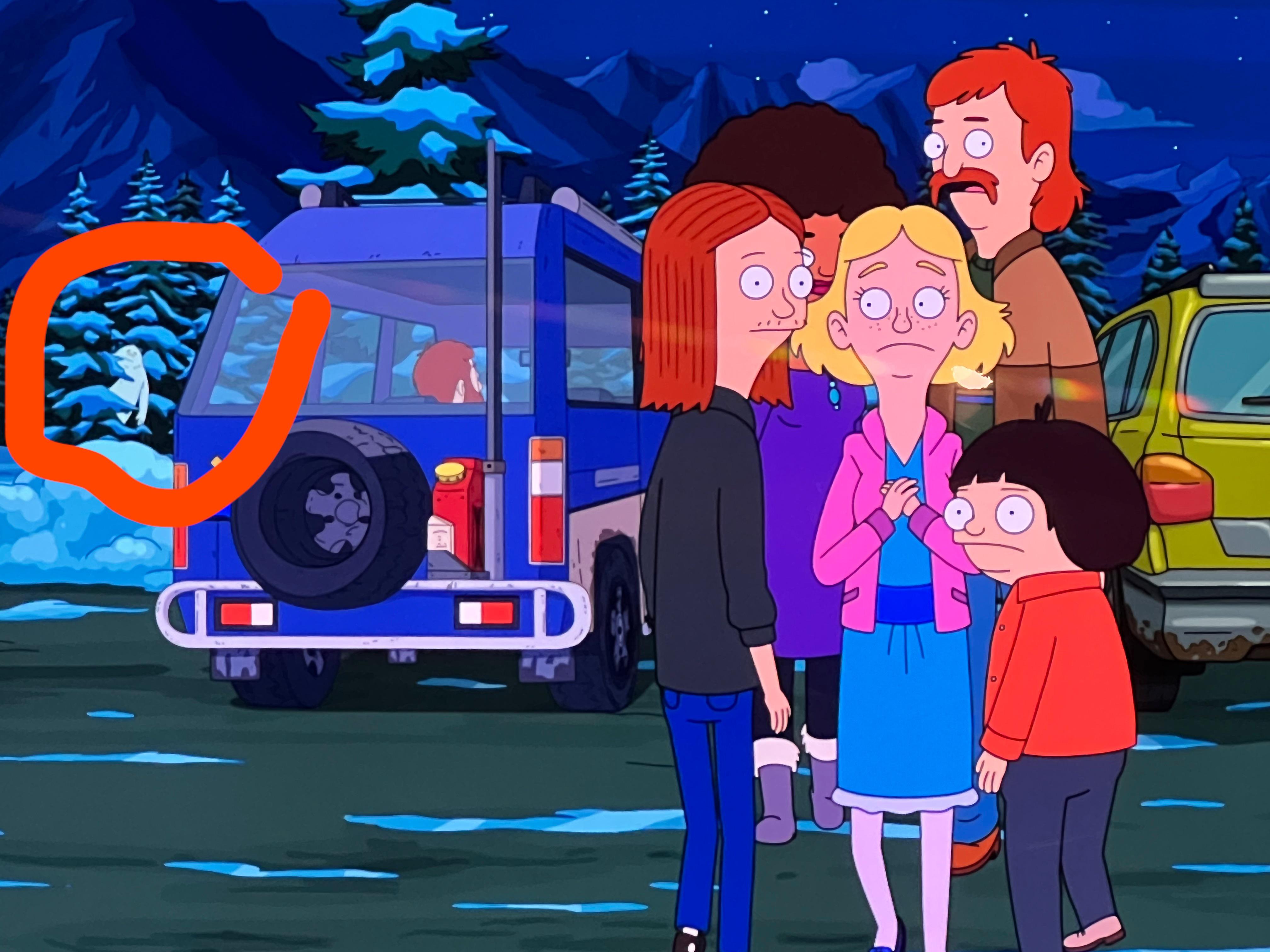 Yeti spotting in s3e3 “Autumn if You Got Em Adventure” 2022! r