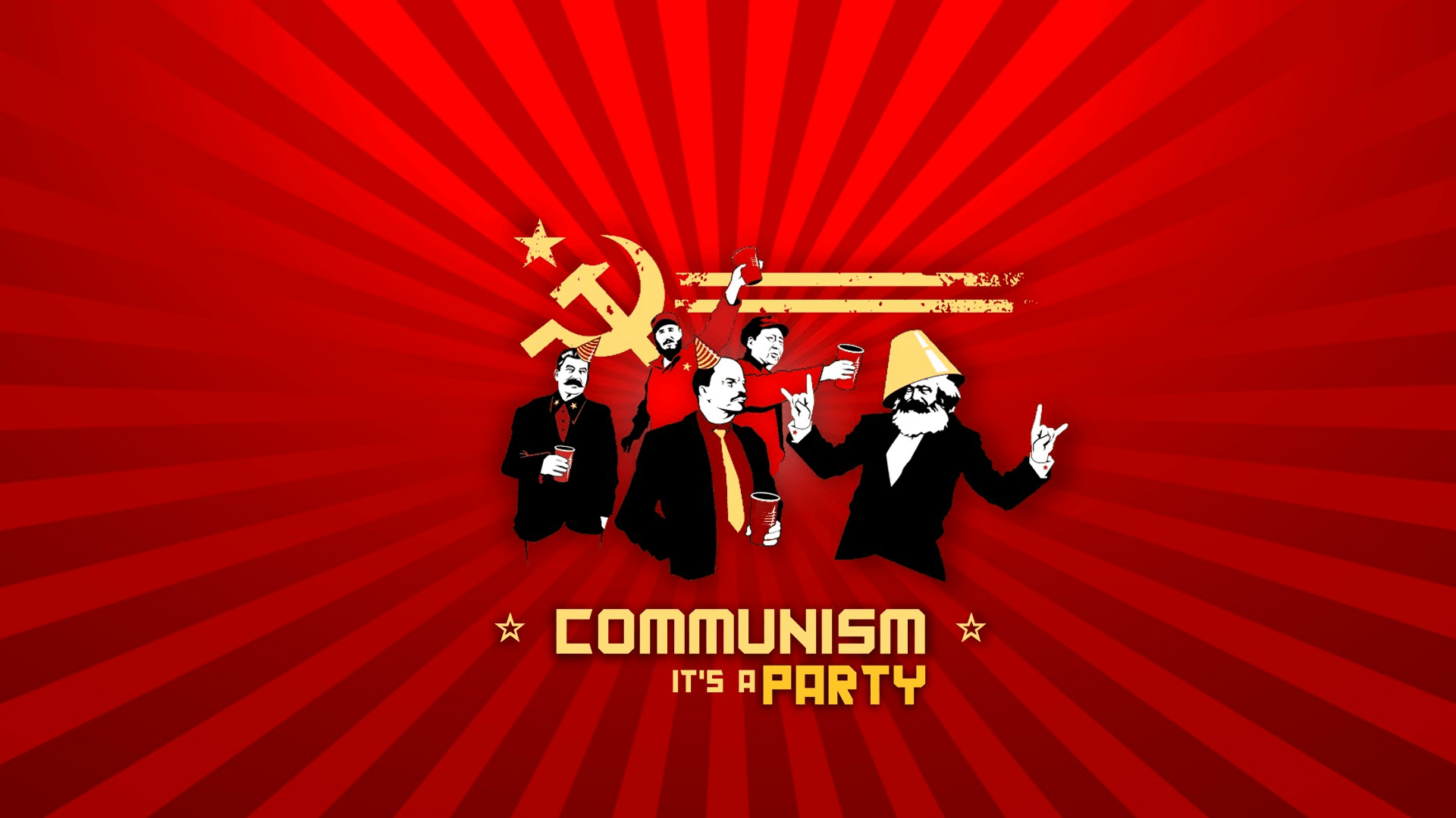 Communism, It's a PARTY!!! r/wallpapers