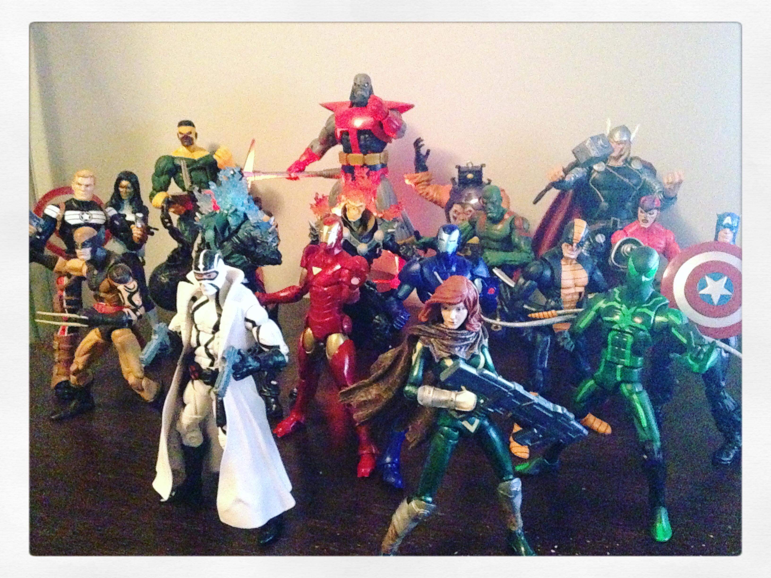 Decided to open a handful Marvel Legends I've had in storage for a few