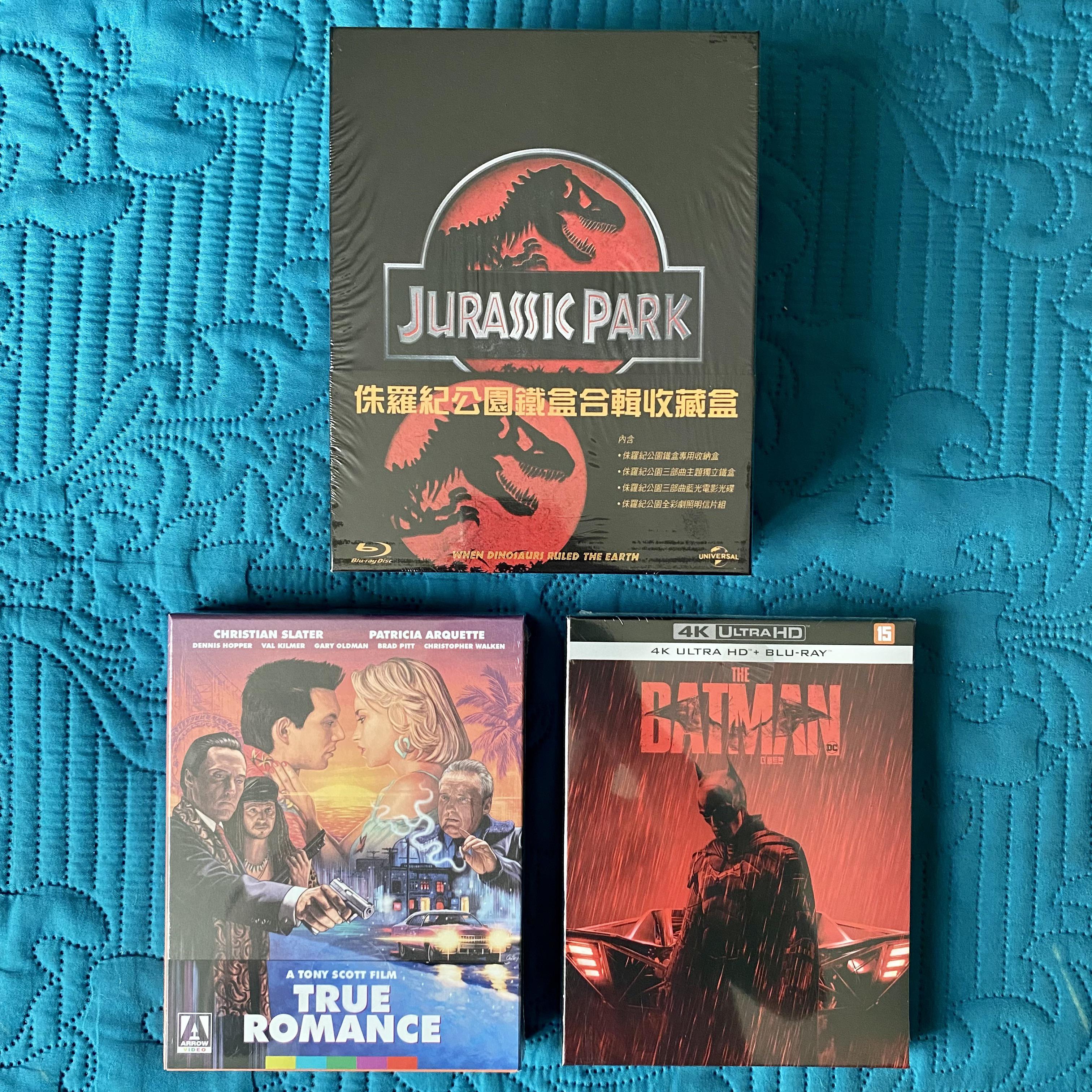 New arrivals this week! Jurassic Park Trilogy Steelbooks (Sofa Cinema