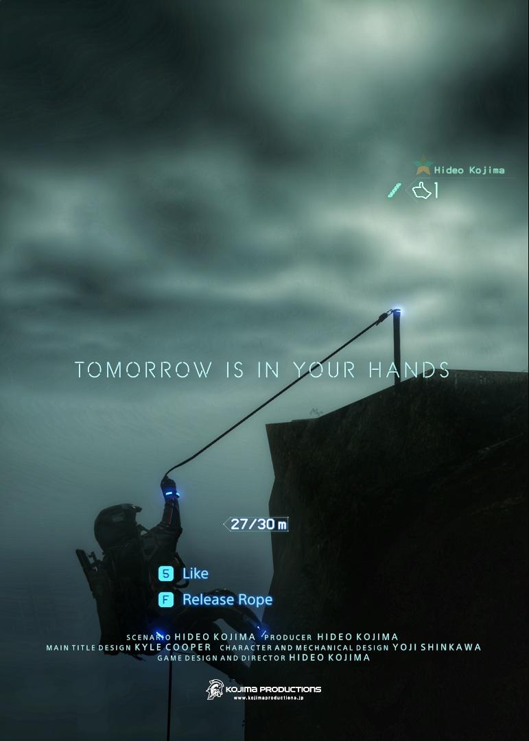 Reached the top of the mountain using hideo's climbing anchor. Photo