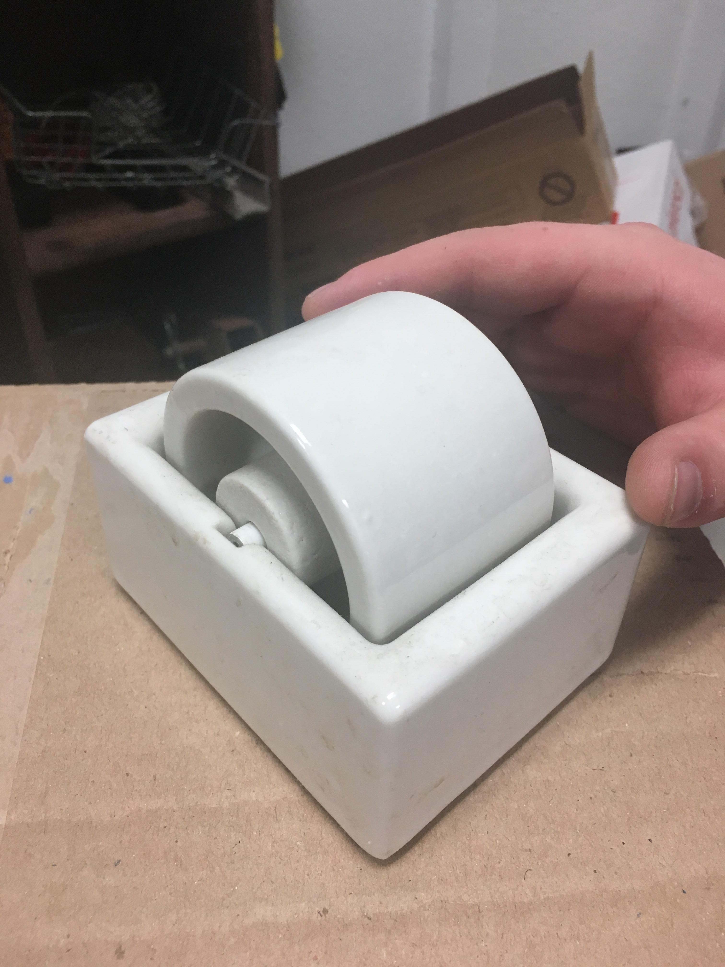 What is this ceramic wheel thing we found at work? r/whatisthisthing