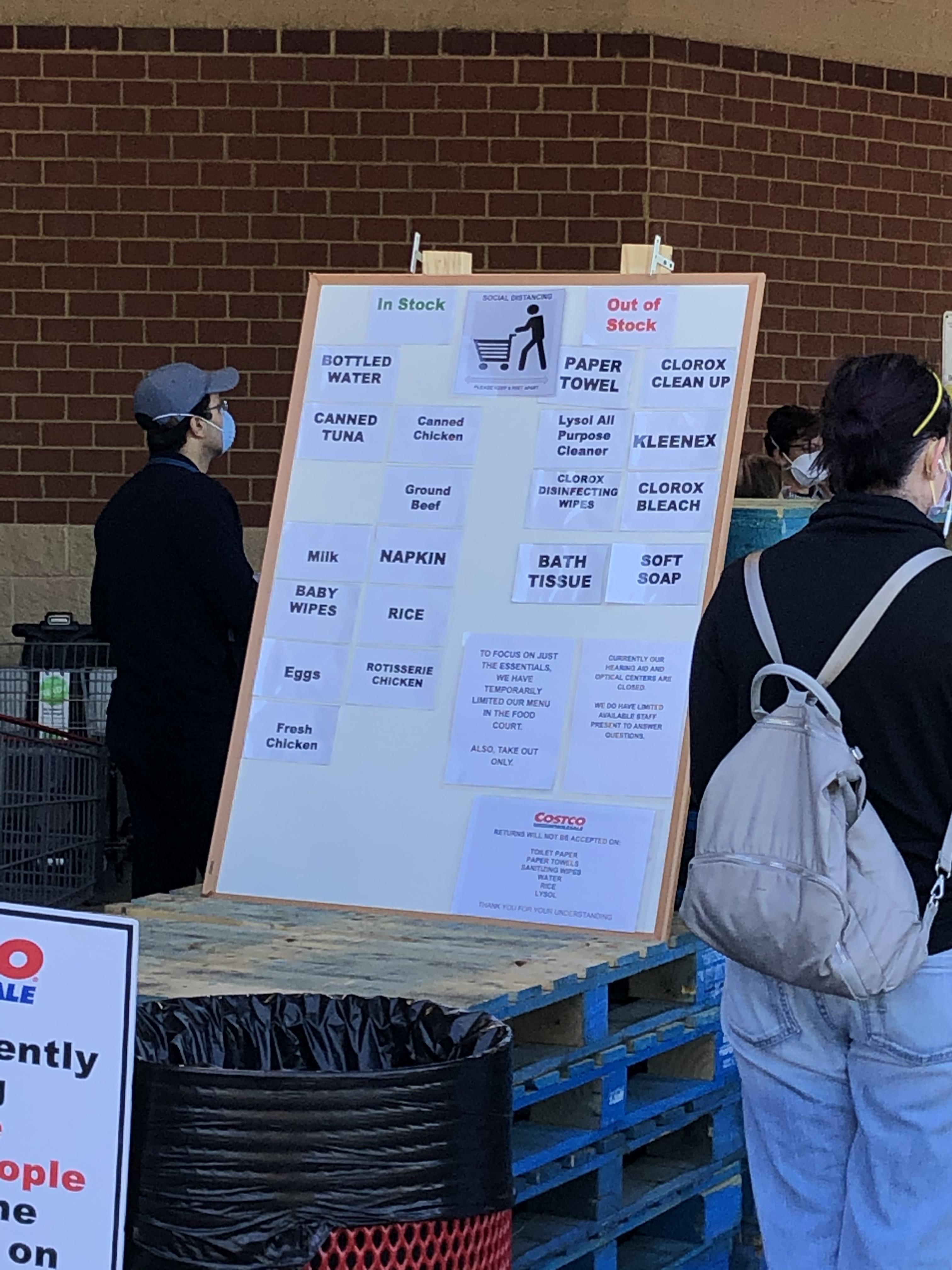 North Durham Costco status this morning r/bullcity