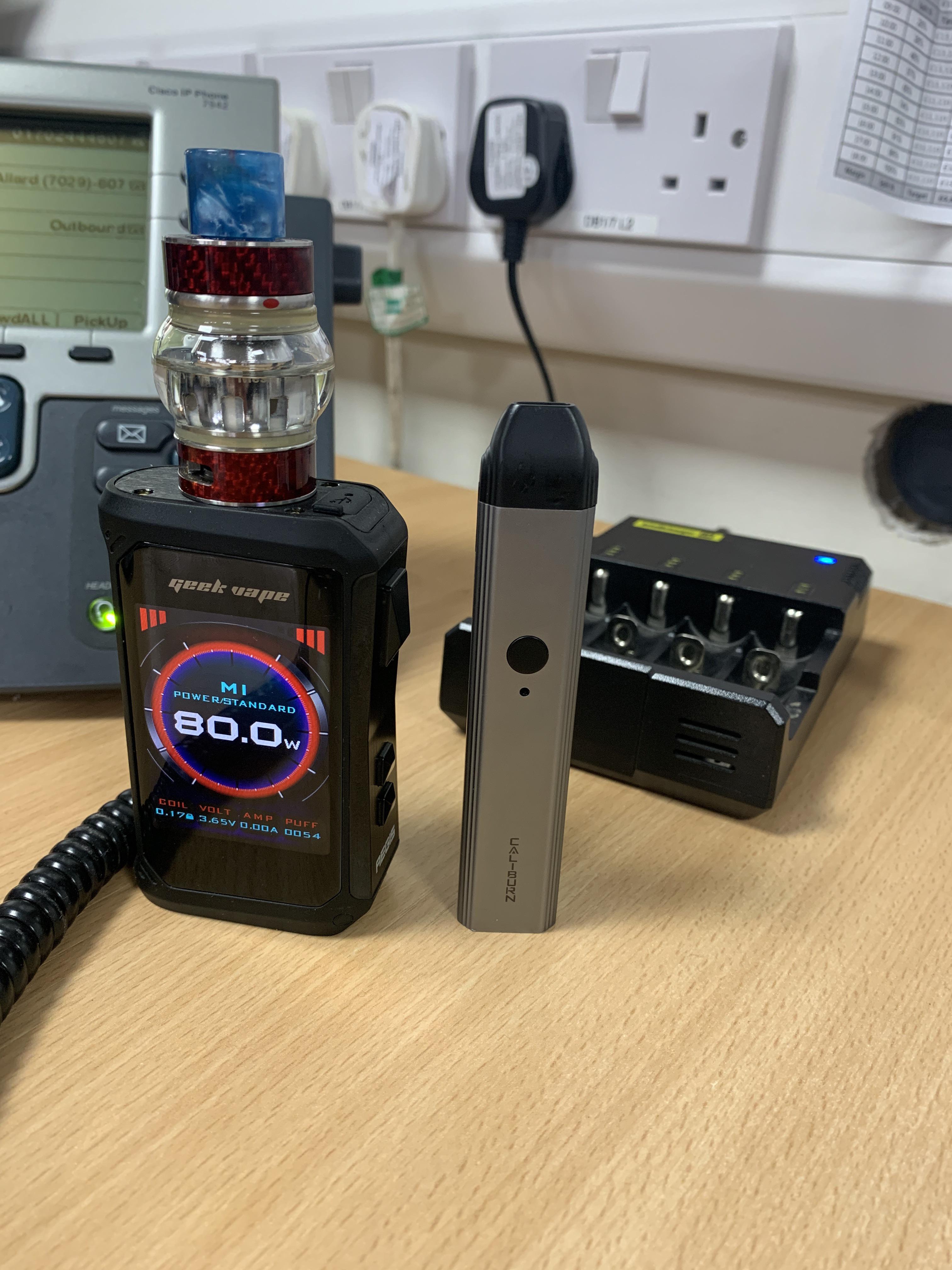 Stuck at work, new mod desk check r/Vaping