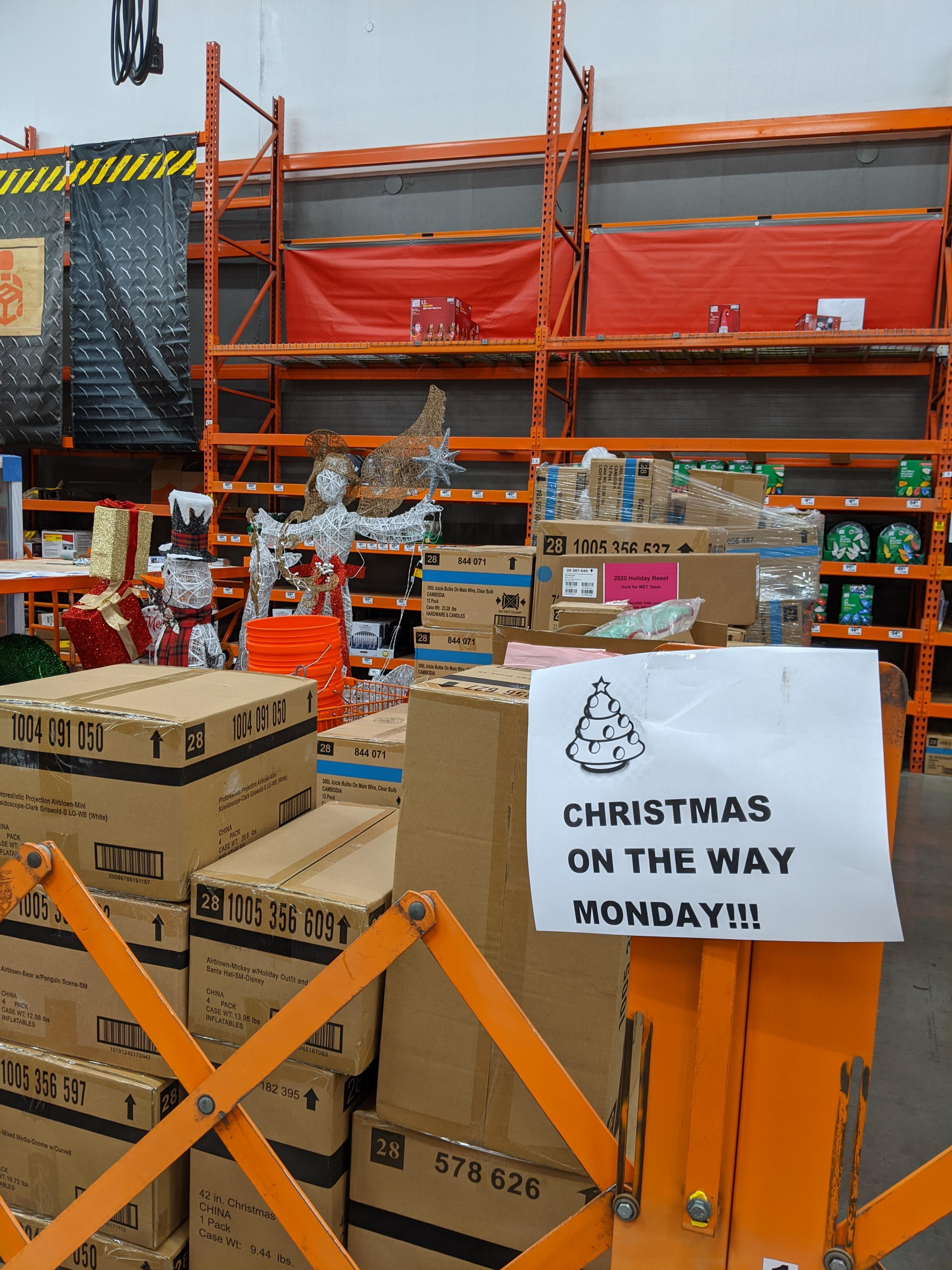 Fairfield Home Depot Can we are LEAST get to October 1st? Sigh. r