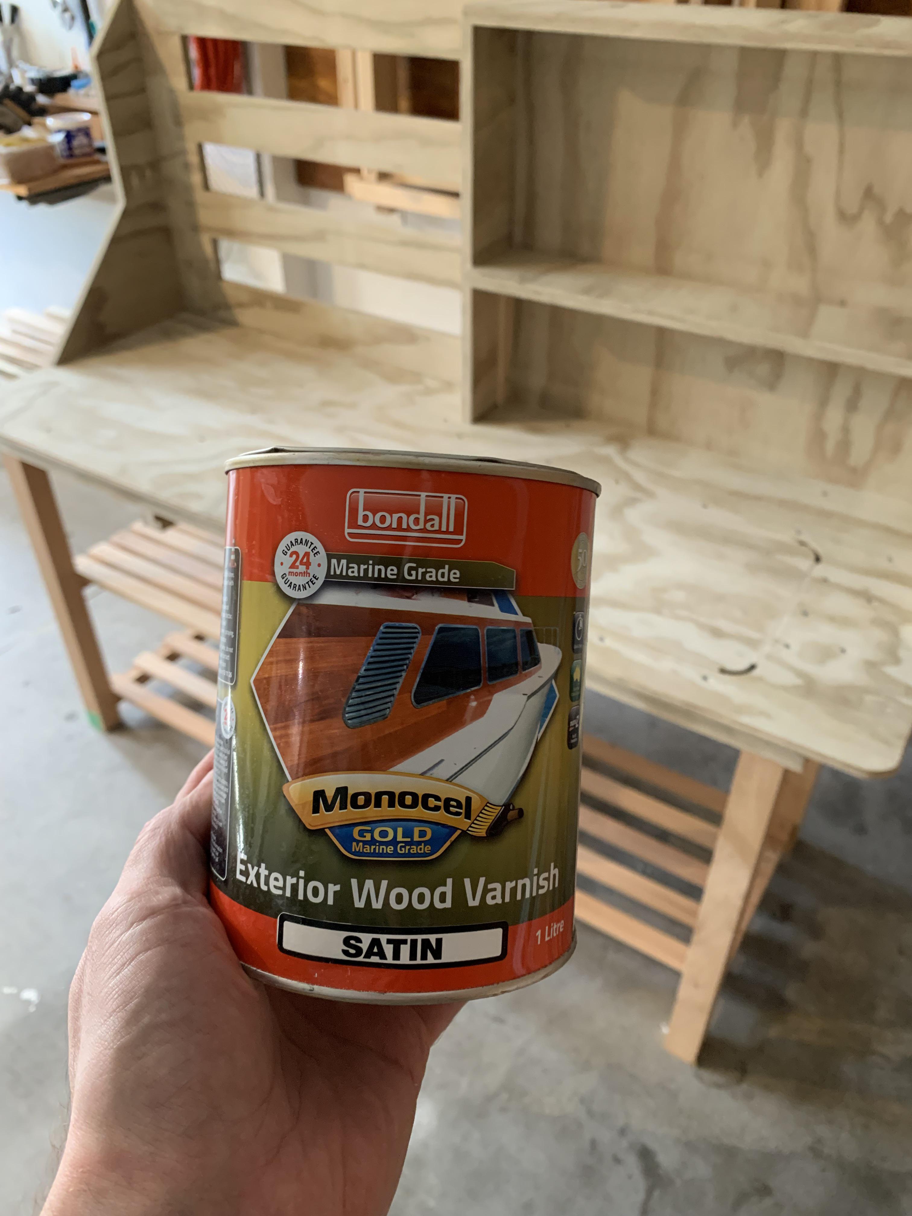 Best finishing for outdoor potting bench? r/diynz