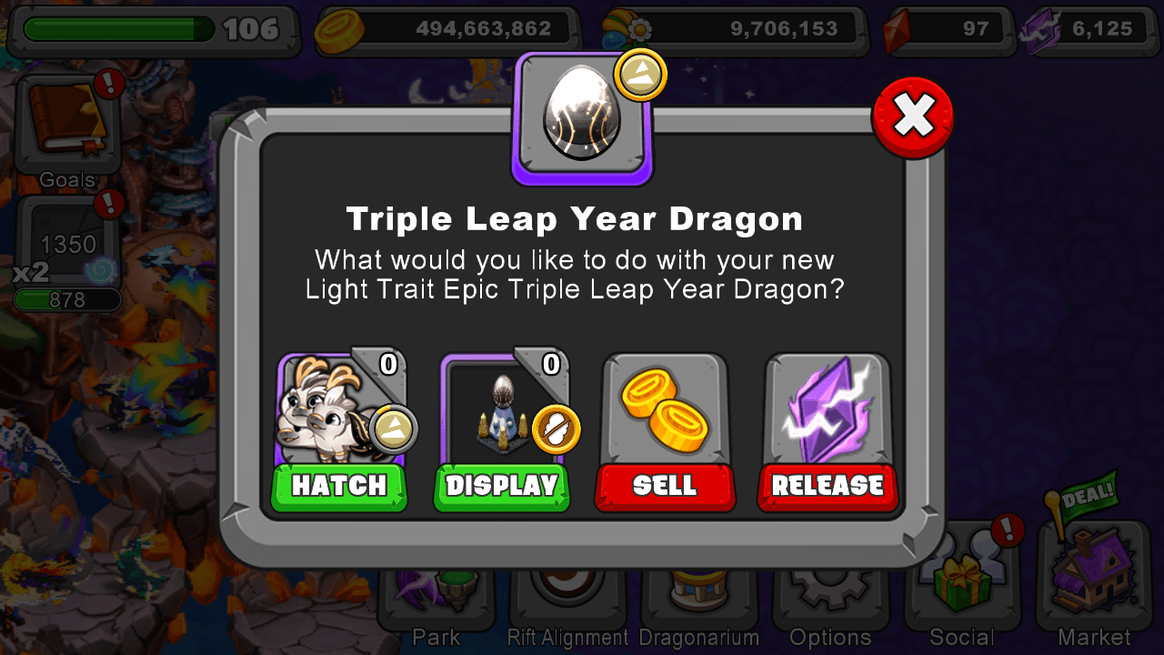 It might not be Busby but I'll take it! r/dragonvale