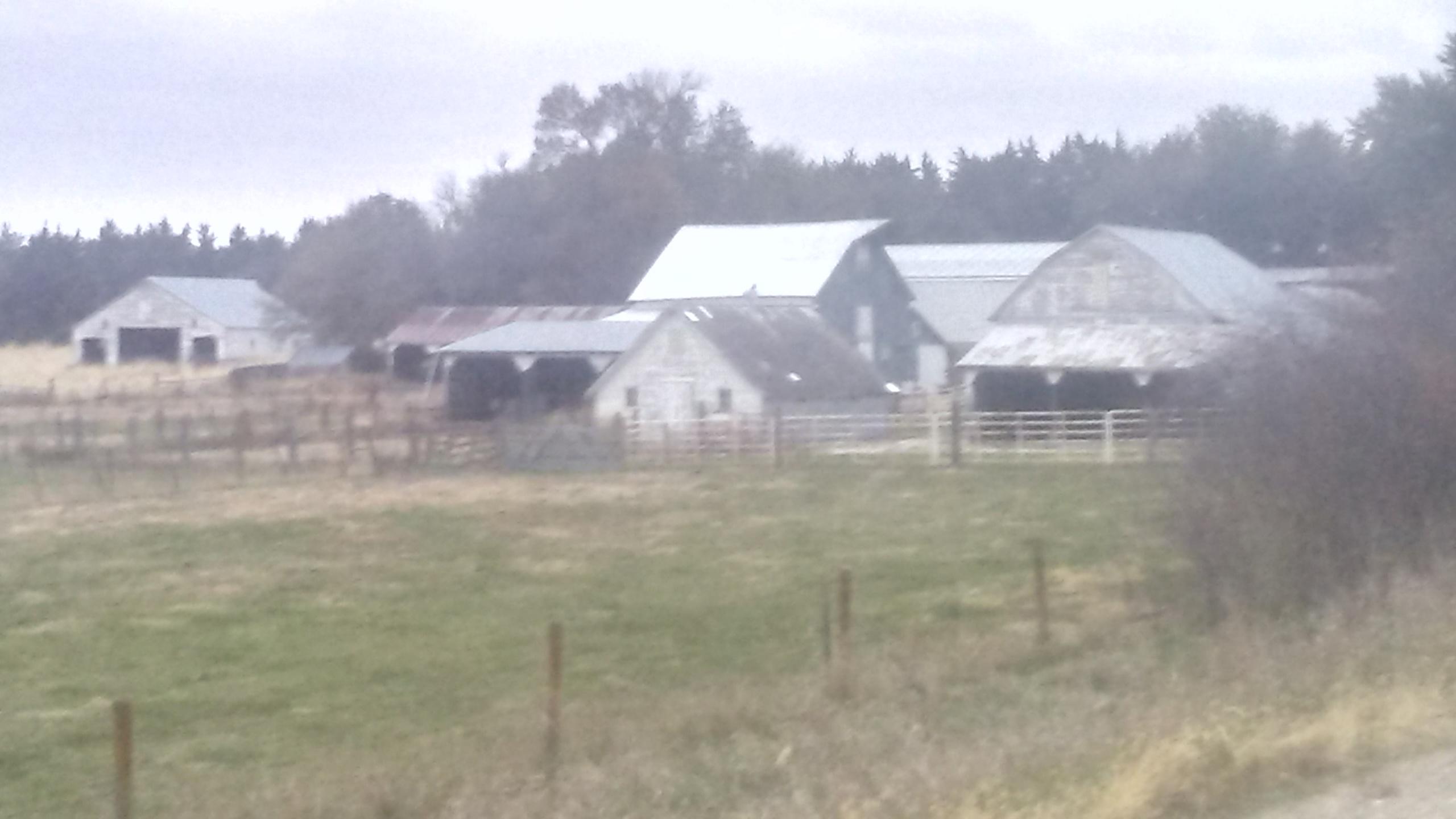 Old barns on a farm near Ashland, NE r/AbandonedPorn