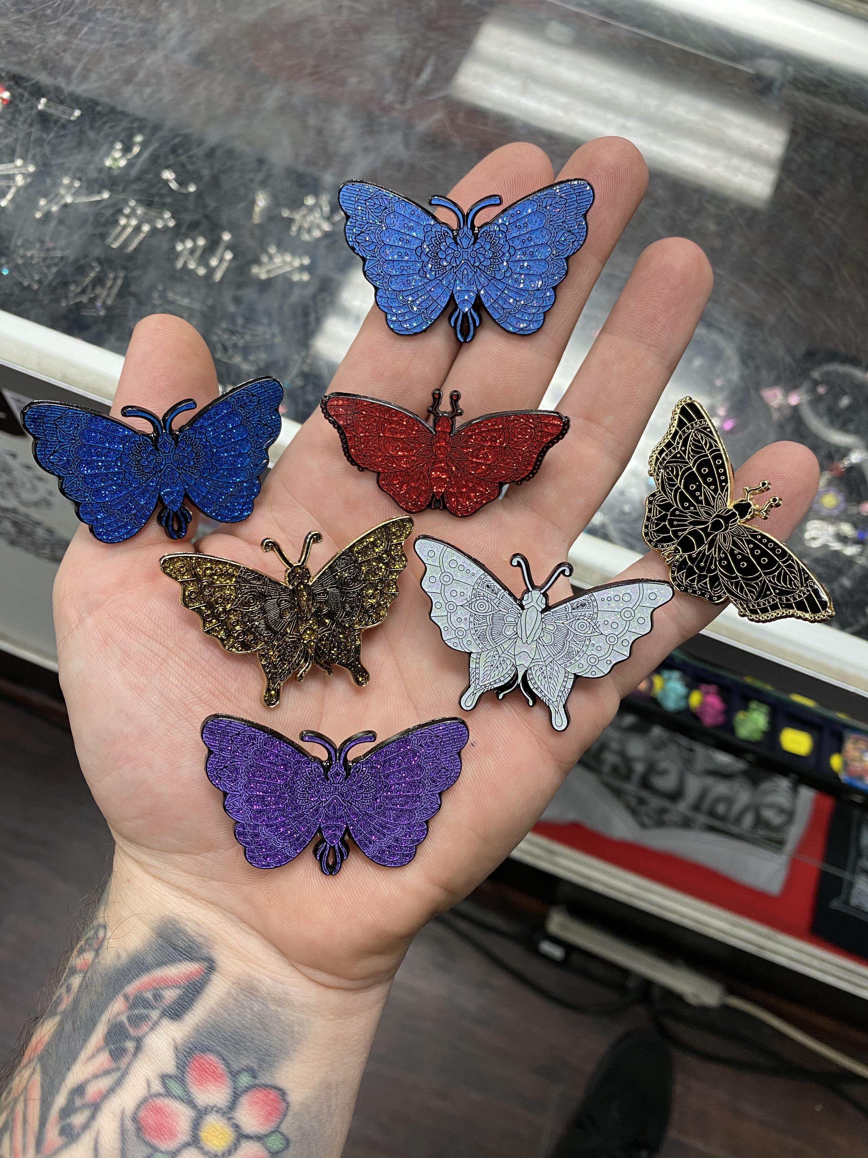 Some New Butterfly Pins r/EnamelPins
