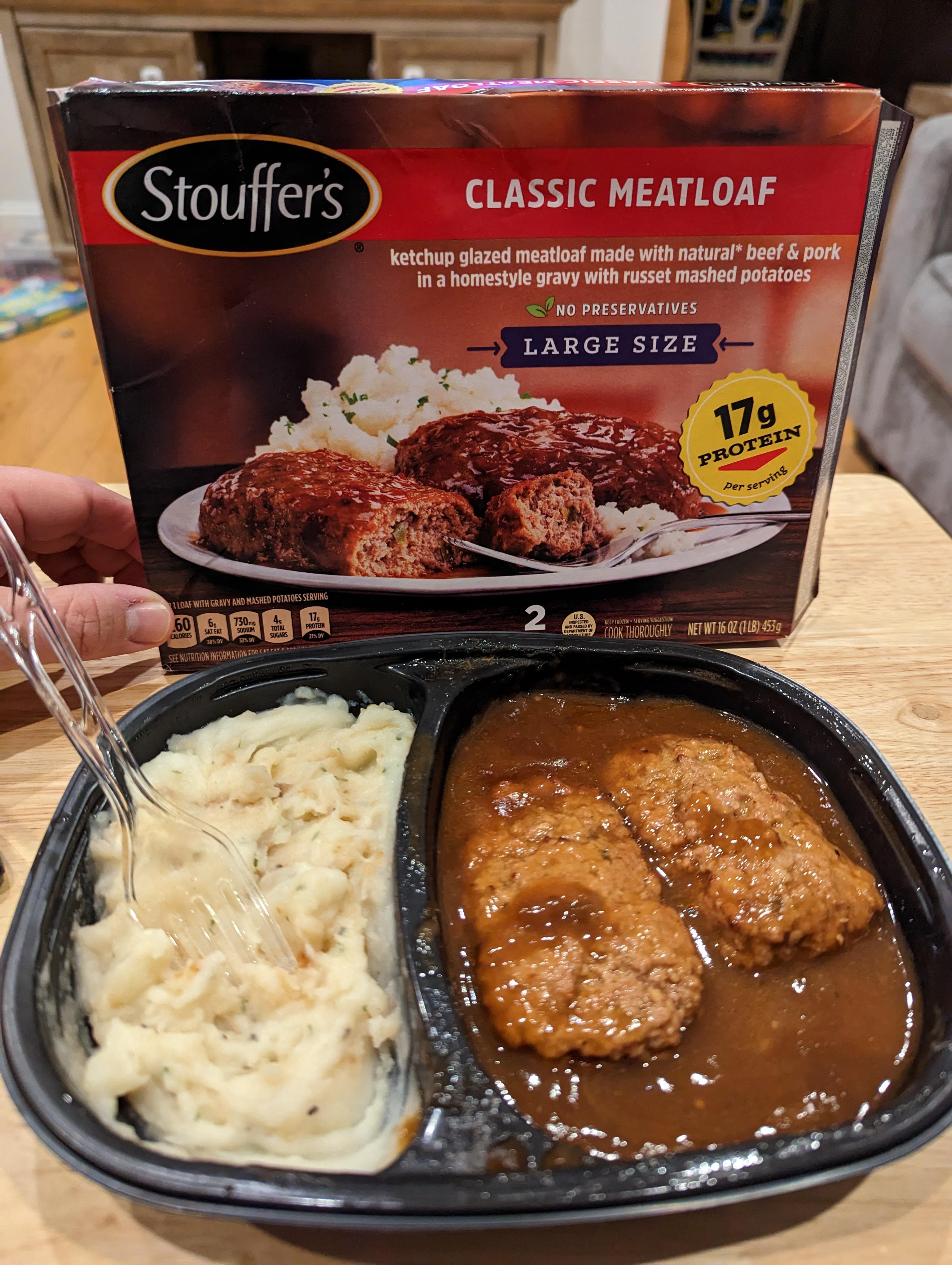 Stouffer's classic meatloaf r/frozendinners
