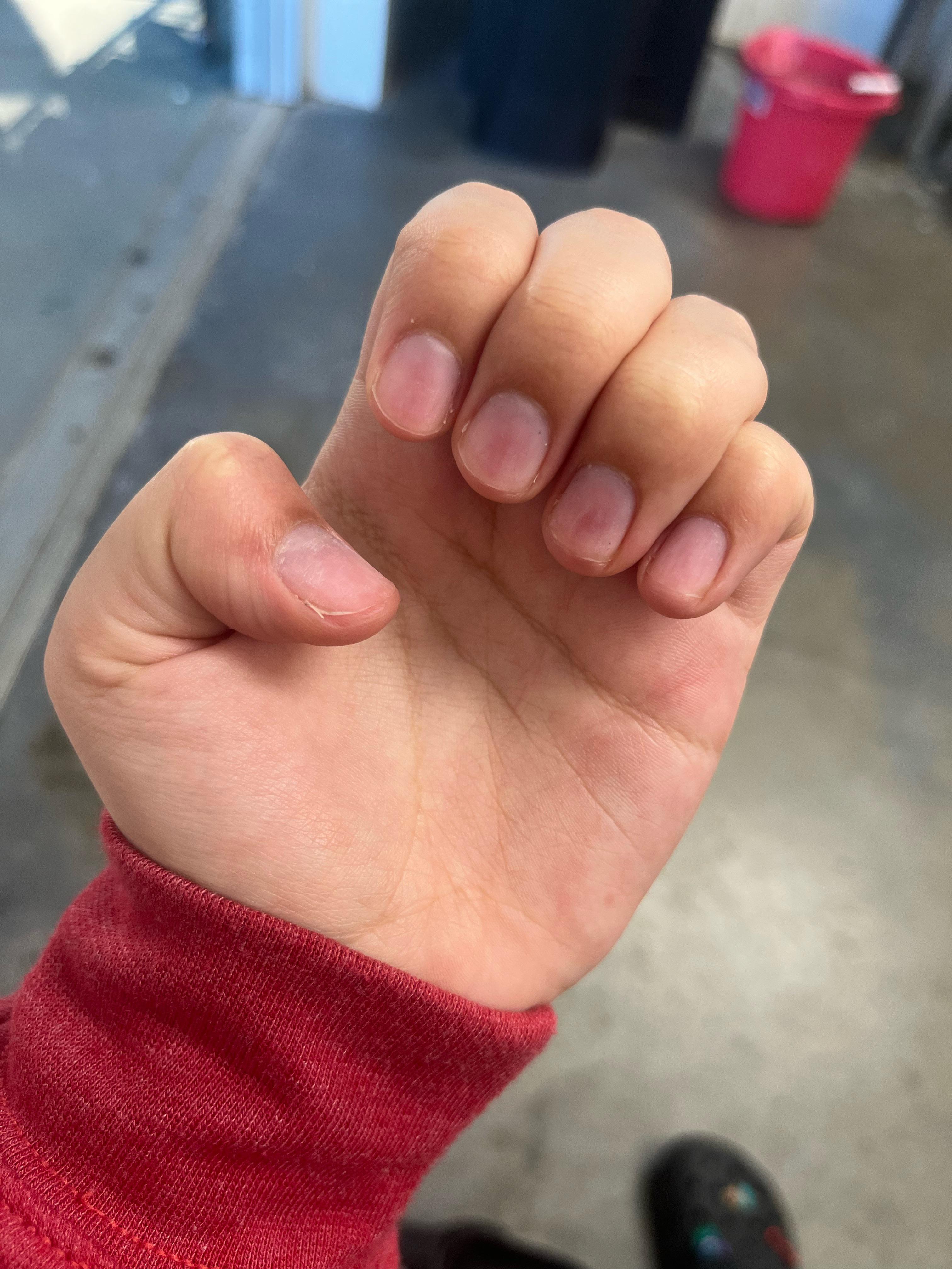 Just removed gel nail polish (done both by myself) as well as cut my