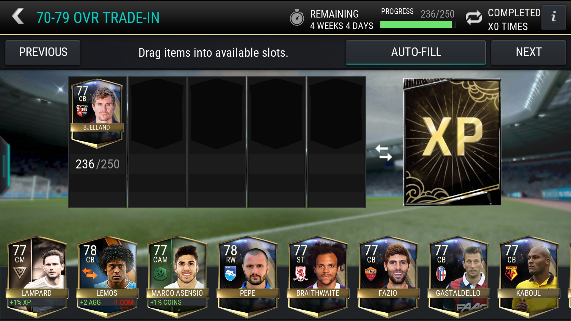 [Q] Better to use gold players in XP plan or sell in market? r/FUTMobile