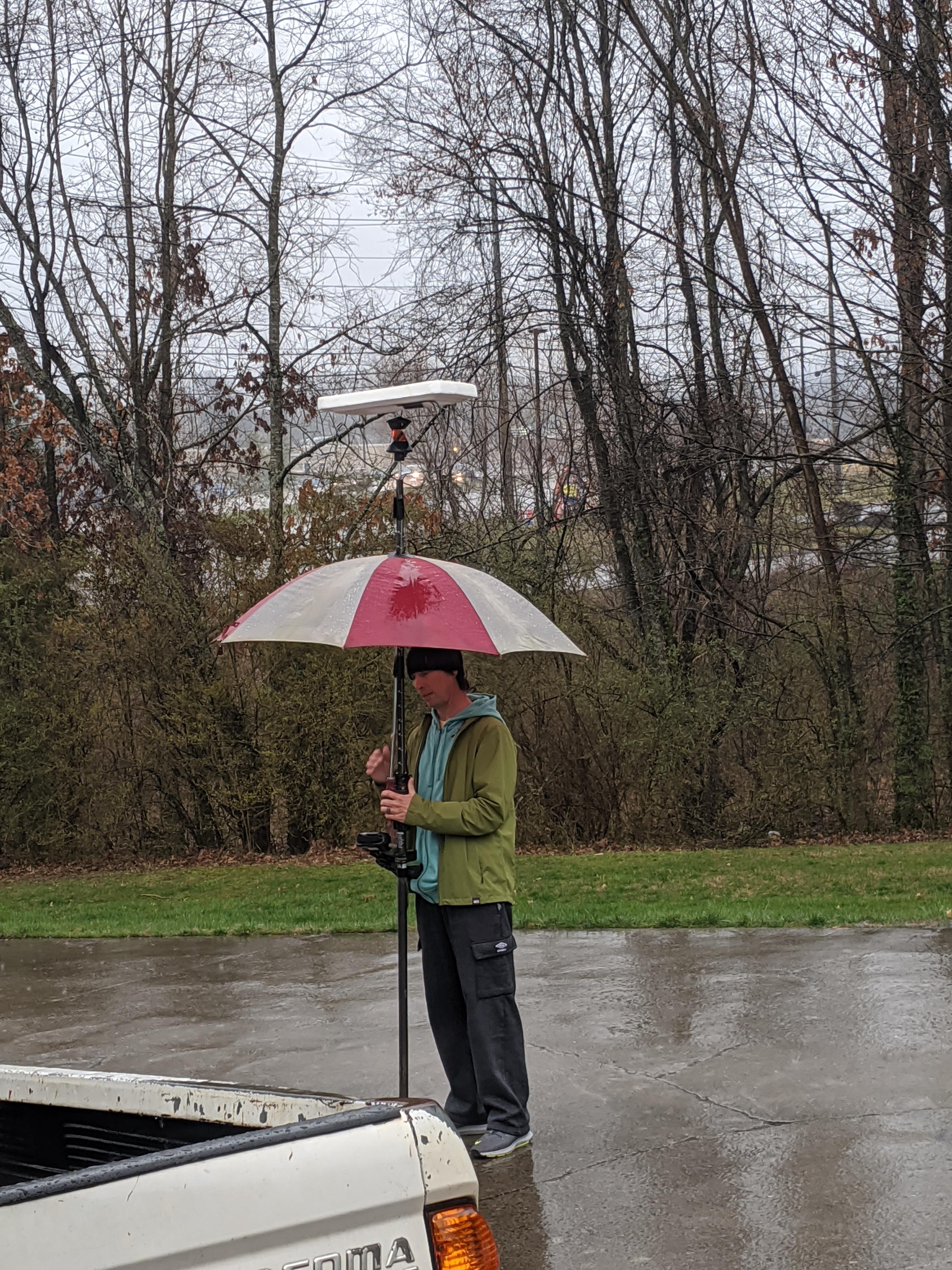 When rain puts you out you adapt! r/Surveying