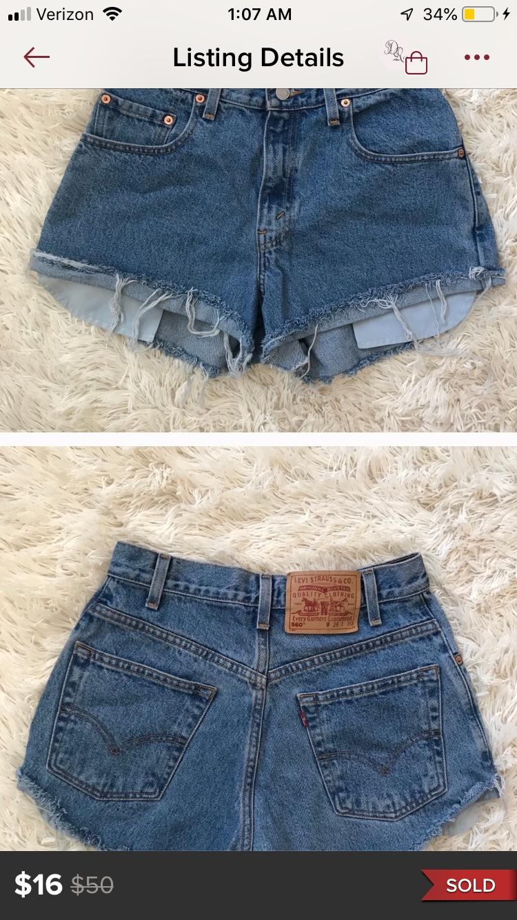 Some poshers sell vintage Levi’s for 75+...love when I find a steal