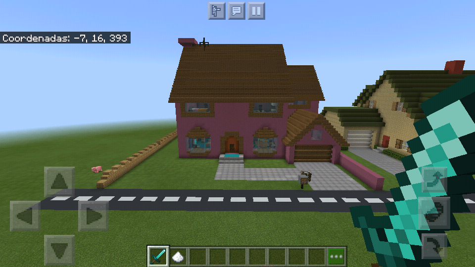 I made the simpsons house in minecraft r/Minecraft