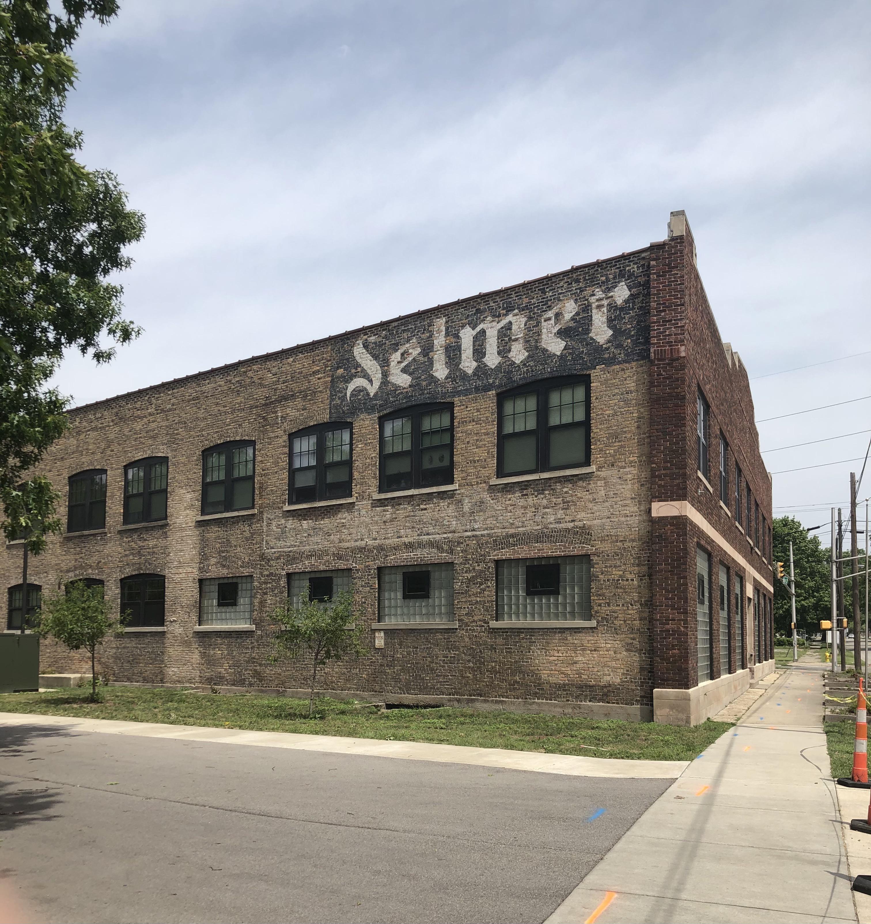 I found this old Selmer factory while in Indiana. It is now used as an