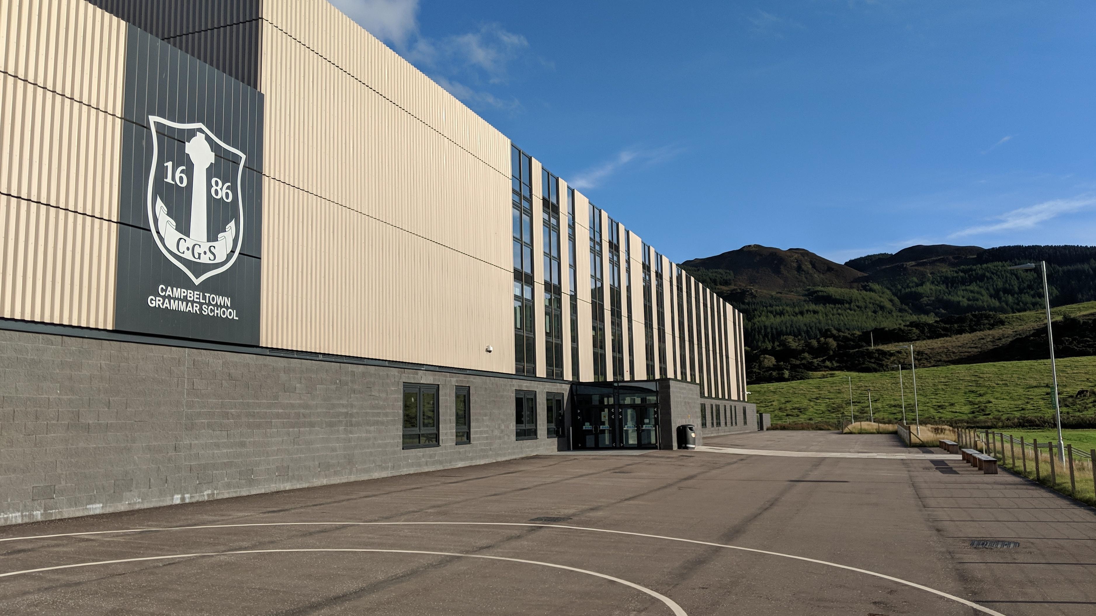 The 'new' Grammar School, Campbeltown. r/Scotland
