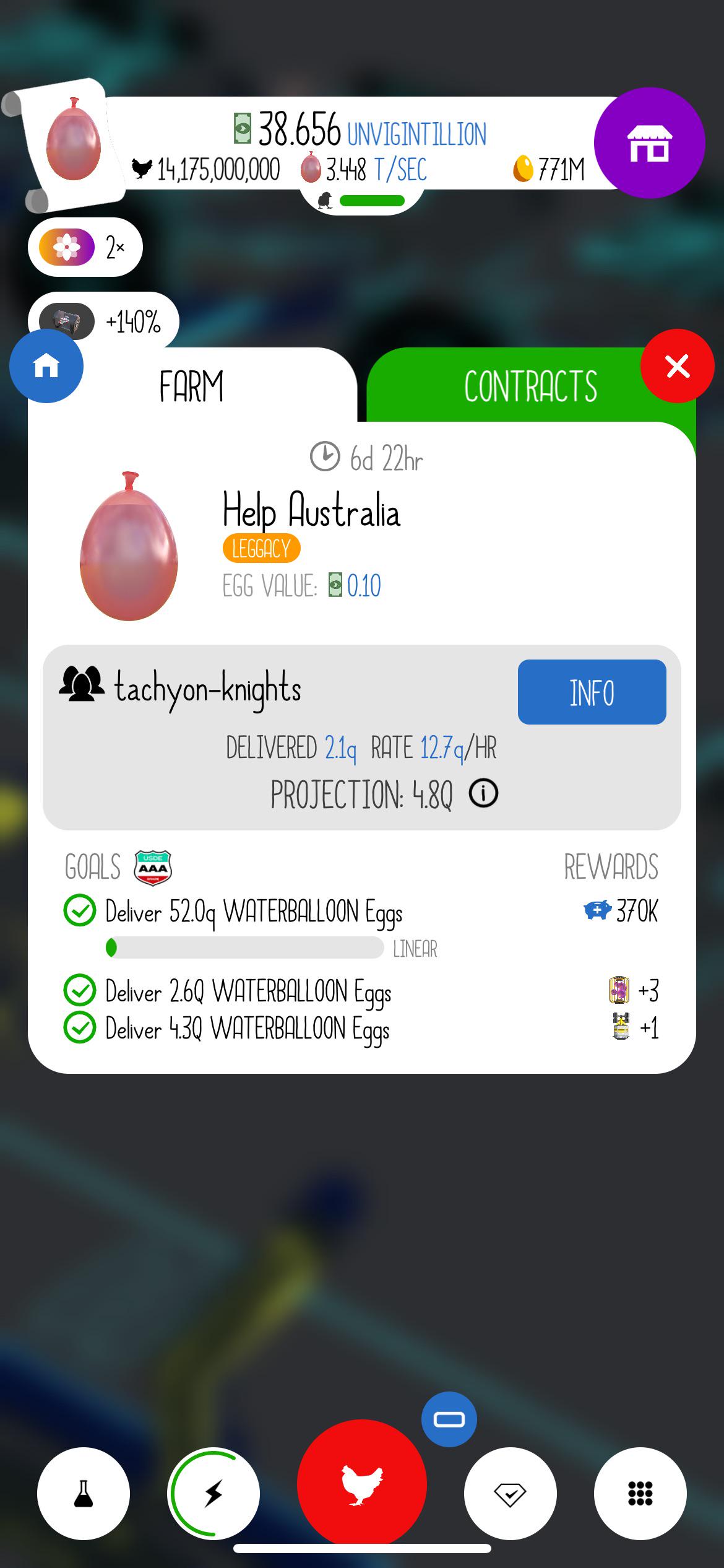 [Help Australia][tachyonknights] As a Tachyon Knight you’re expected