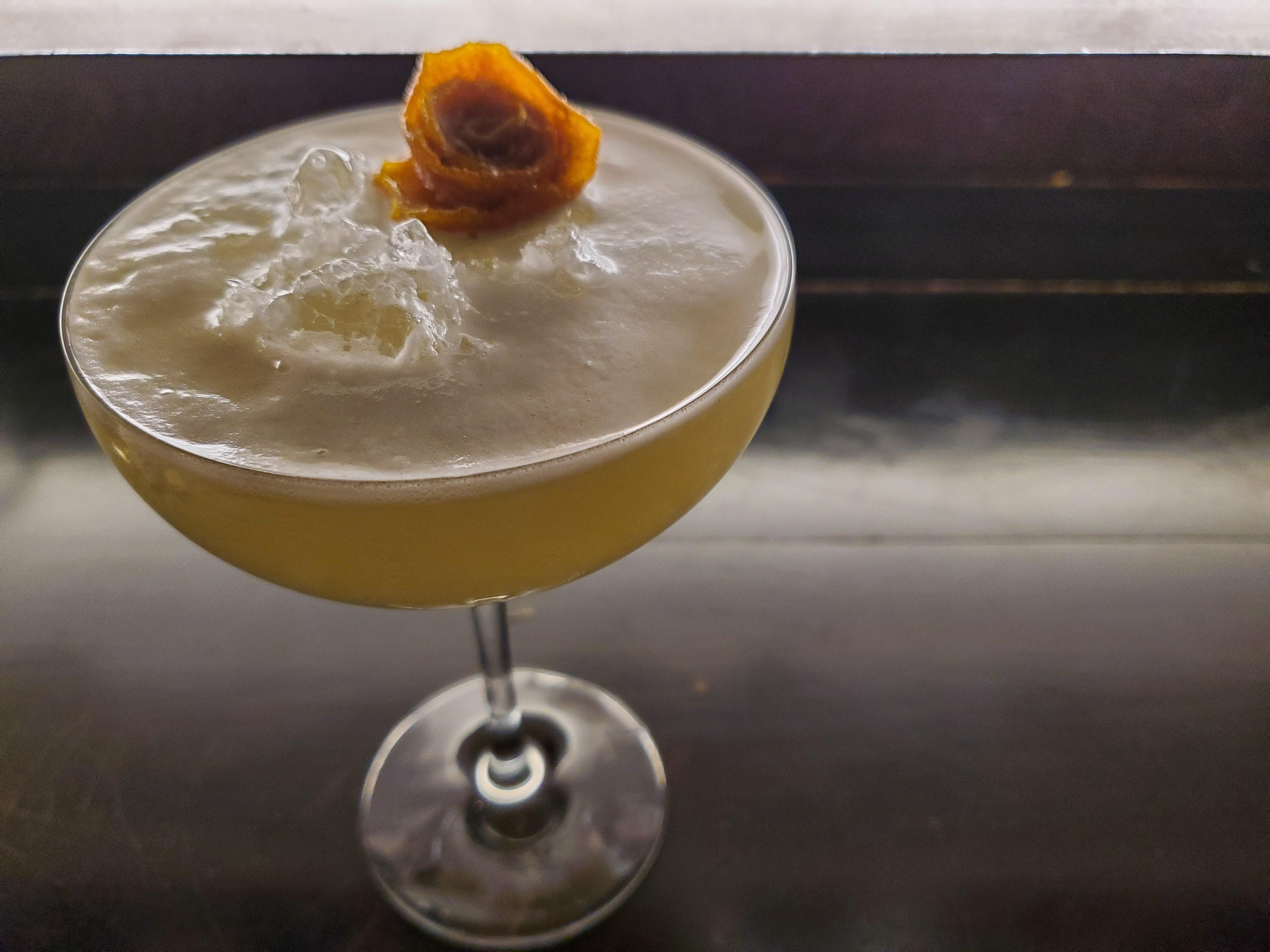 PUNCH ROMAINE, the last cocktail served to first class on the Titanic