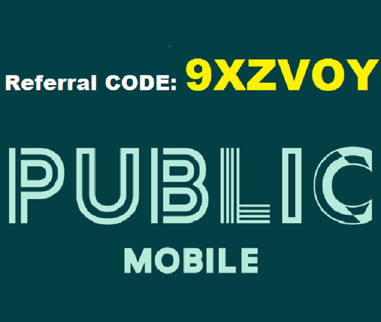 Save 10 instantly with Public Mobile referral CODE