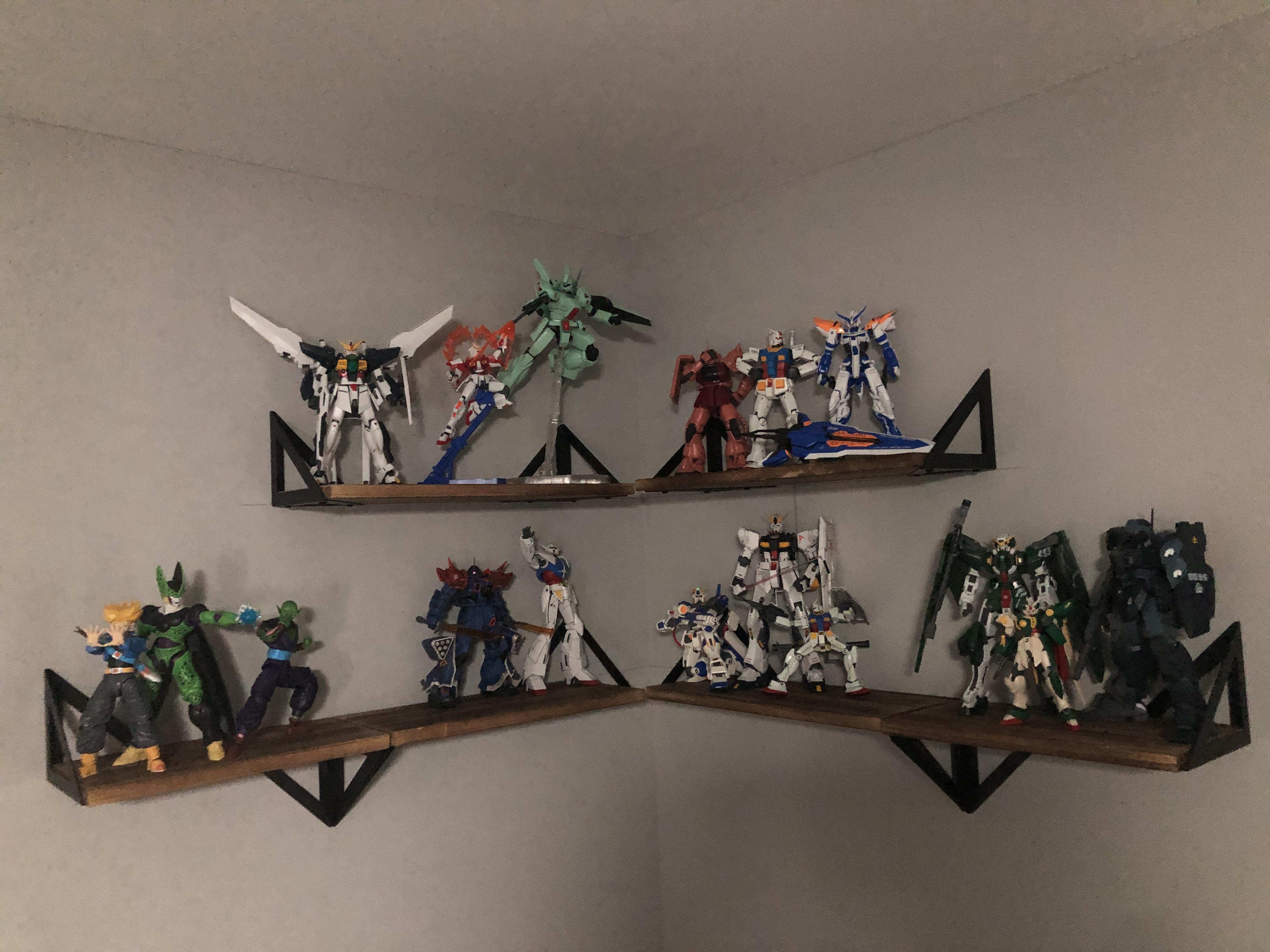Got some new shelves r/Gunpla
