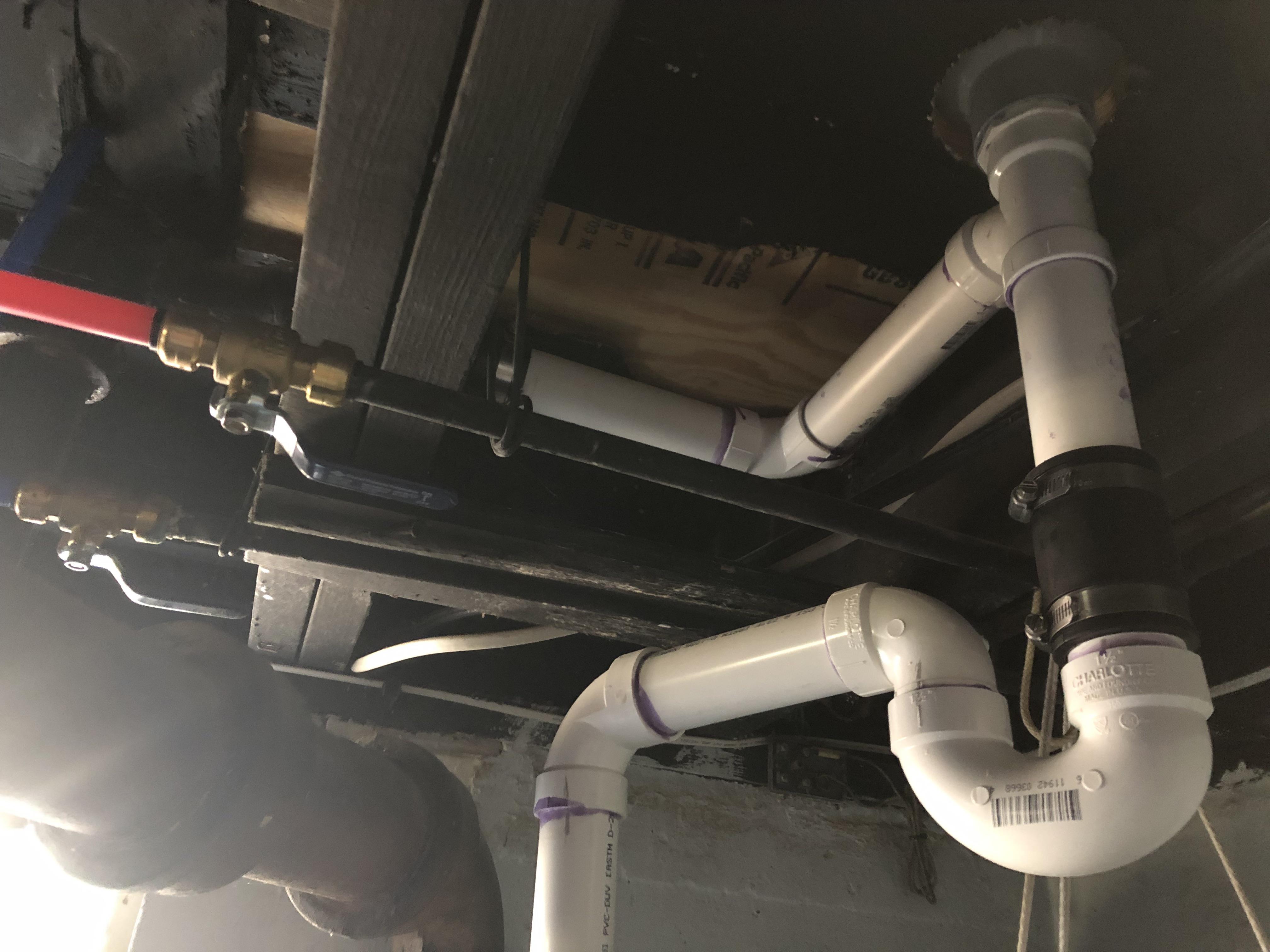 Shower Vent and PTrap Issue r/Plumbing