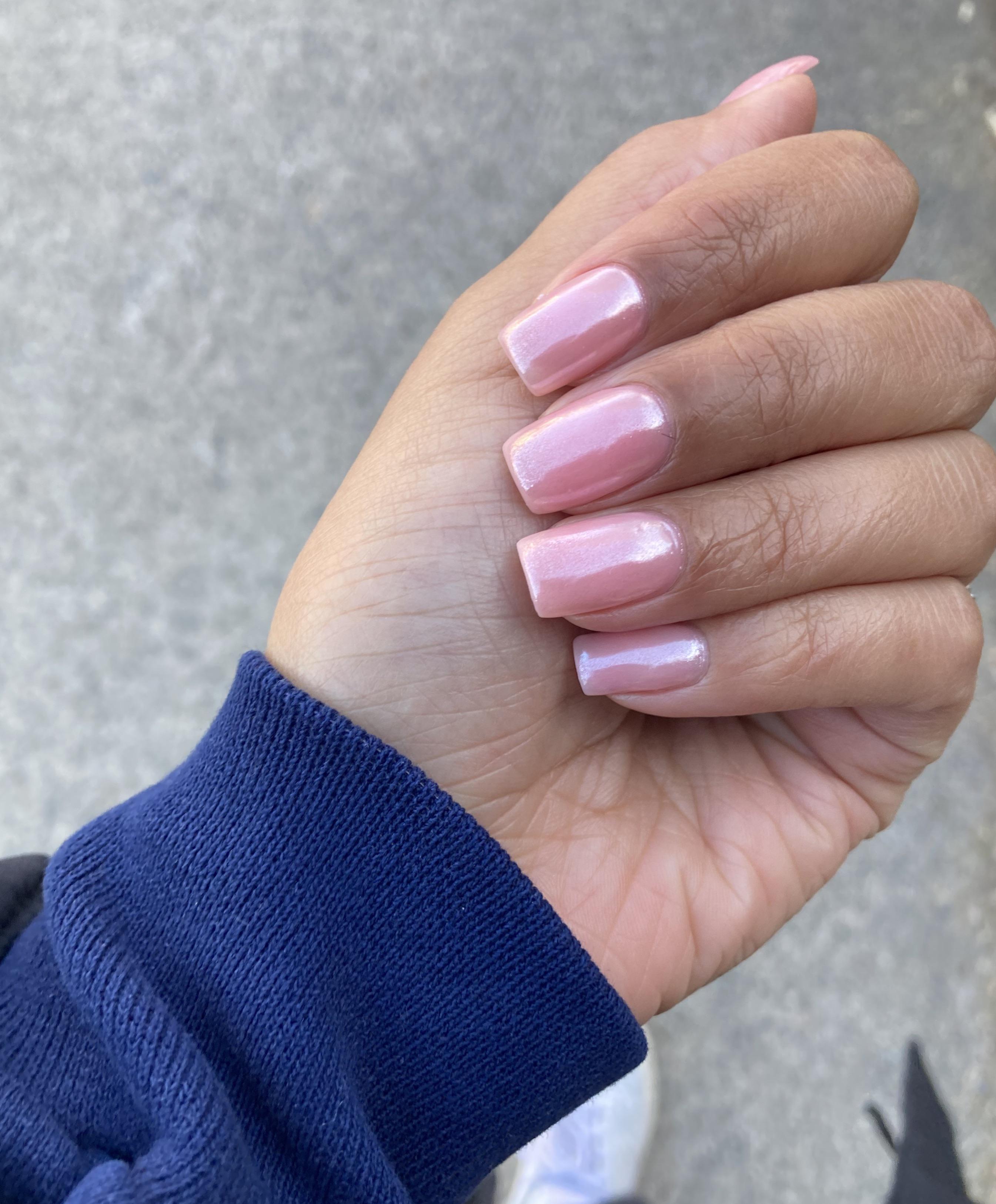 trying glazed donut nails! r/DIYGelNails