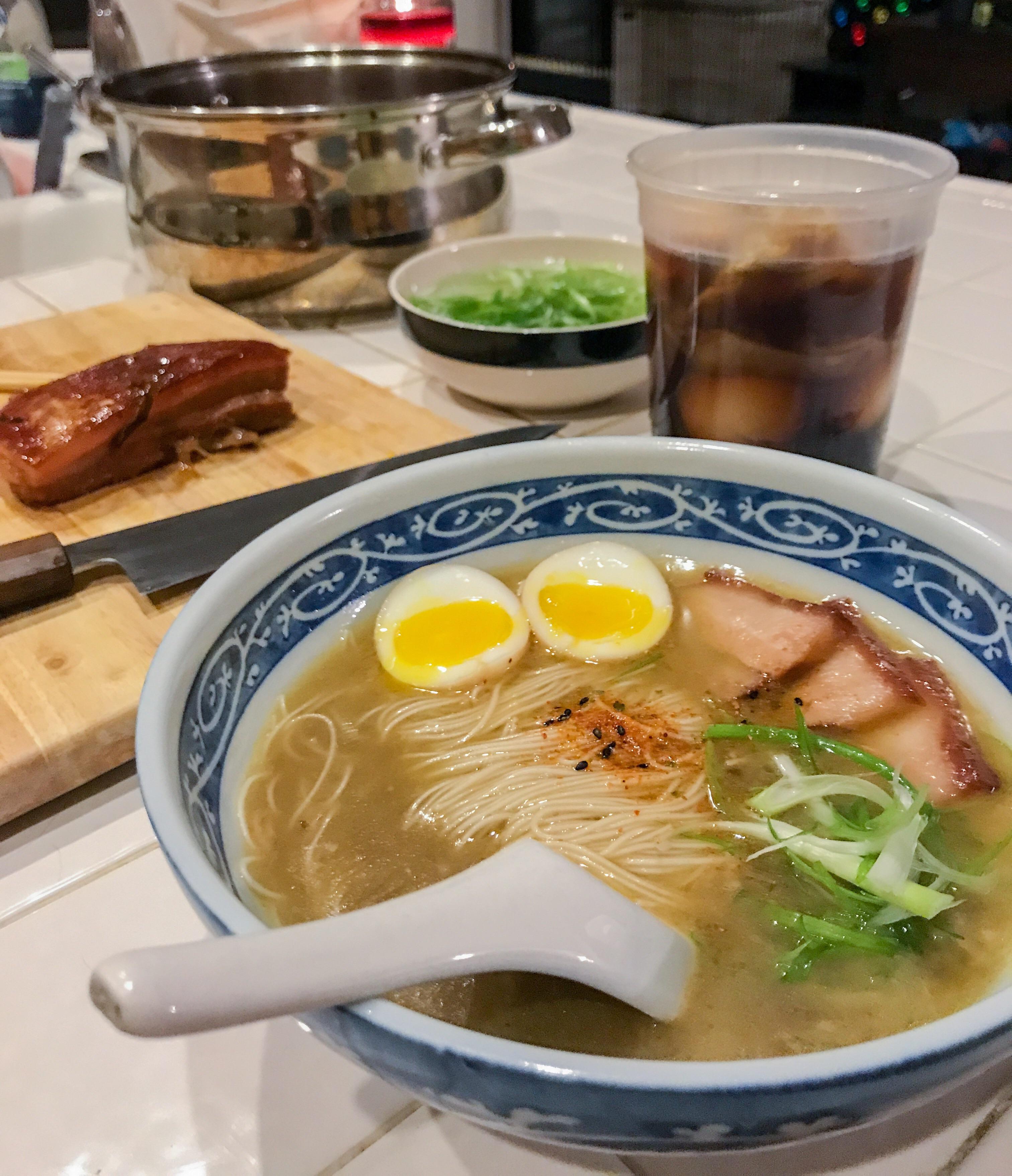 From grocery store to my belly in 9 hours r/ramen