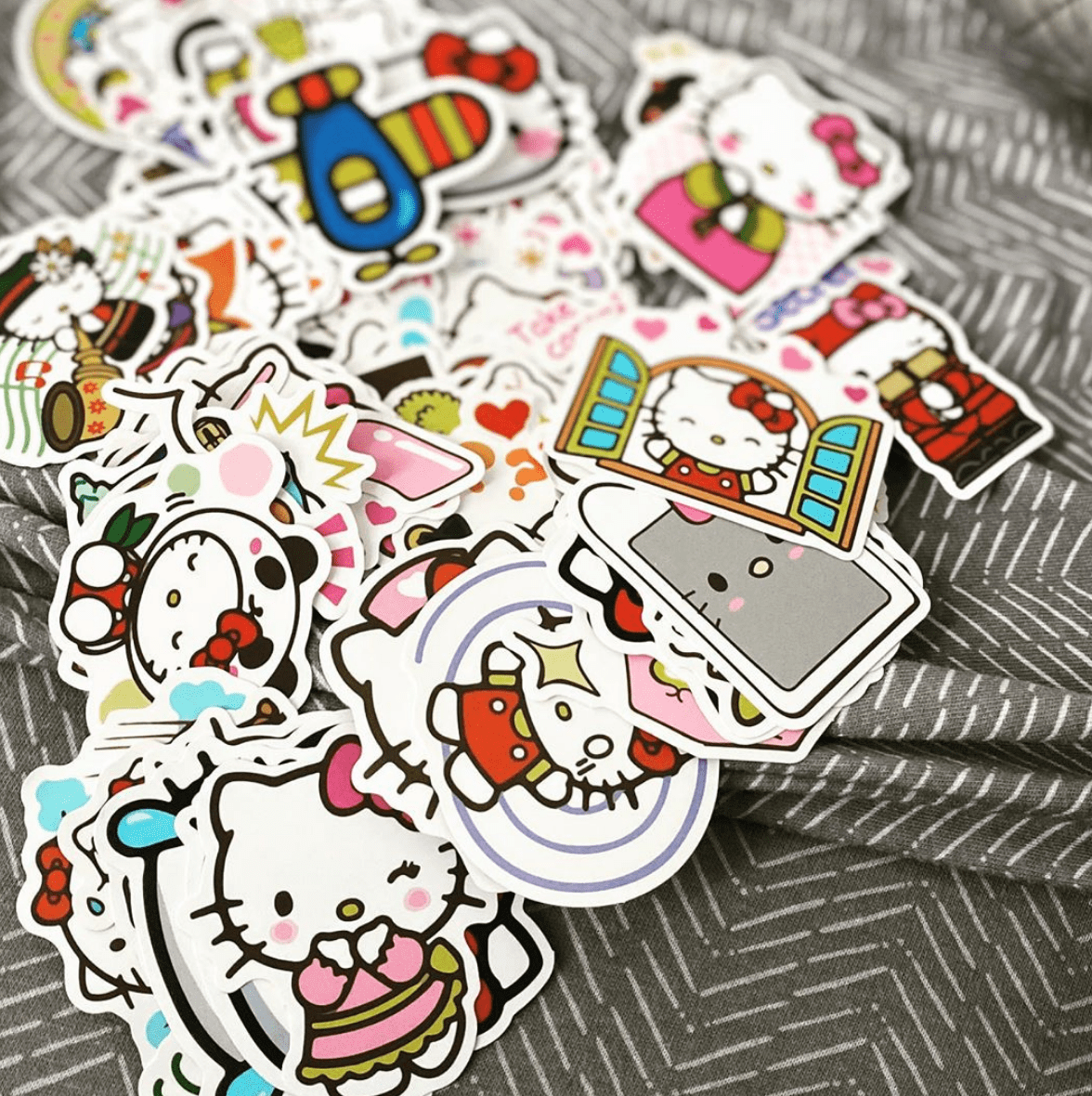 Hello Kitty Sticker Bomb