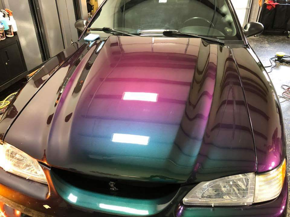 My friends mystic cobra fresh from ceramic coating r/Mustang