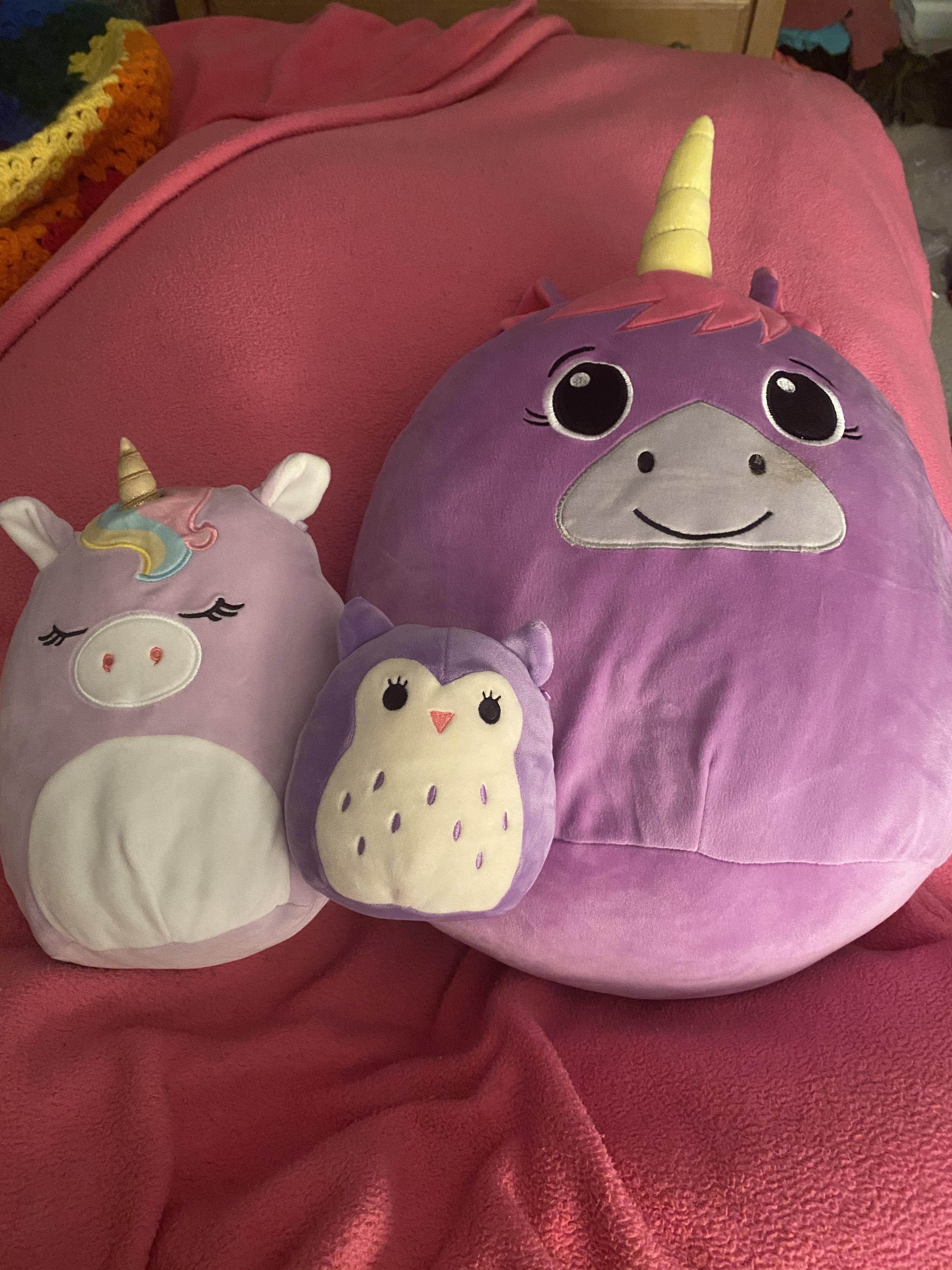 My all purple collection of squishmallows!! r/purple