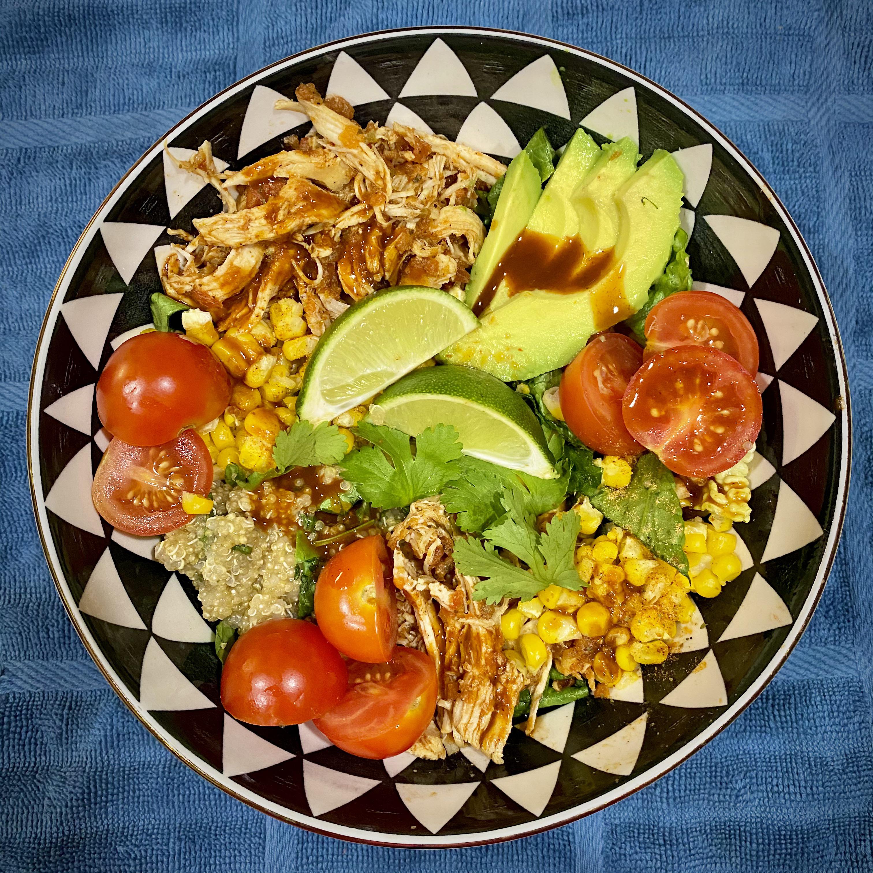 chipotle chicken quinoa bowl r/HealthyFood