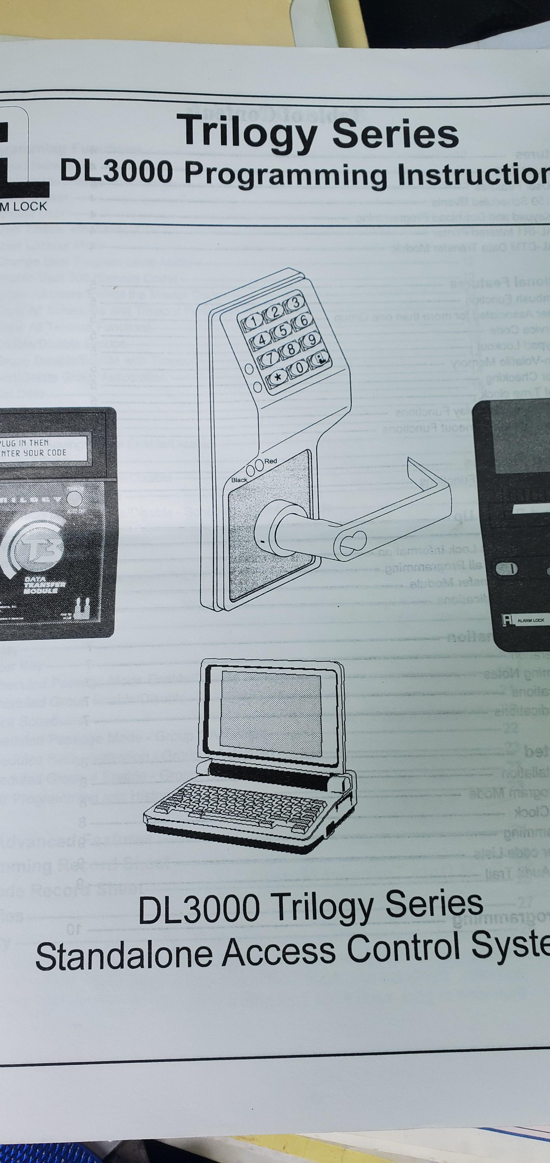 DL3000 Trilogy slow clock : r/Locksmith