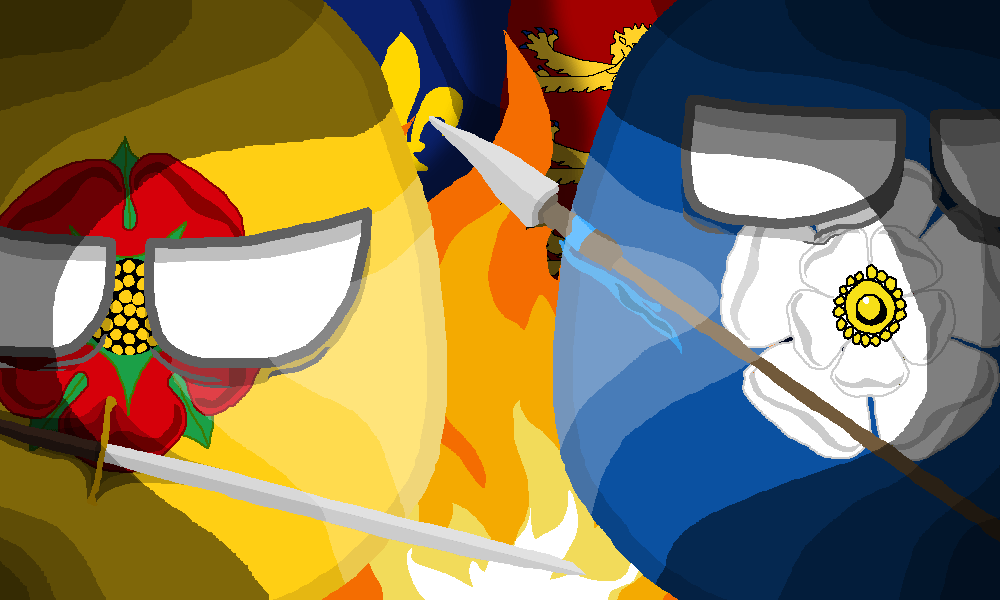 War of The Roses.mp4 Polandballart