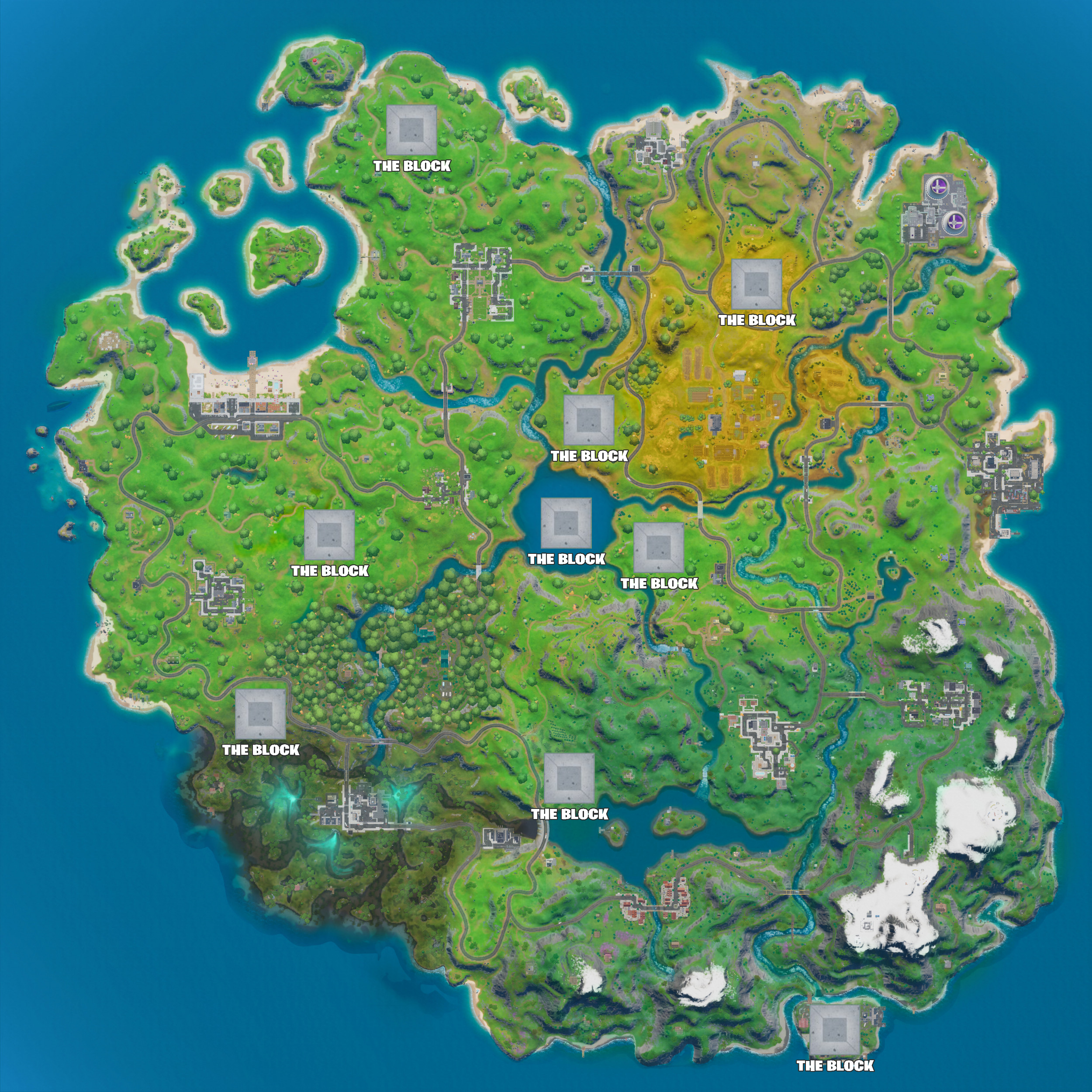 If The Block ever returns, I have some logical locations of where it