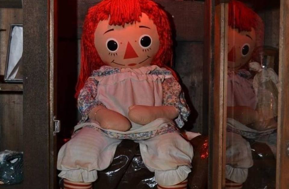 The real Annabelle doll referenced in The Conjuring. : pics