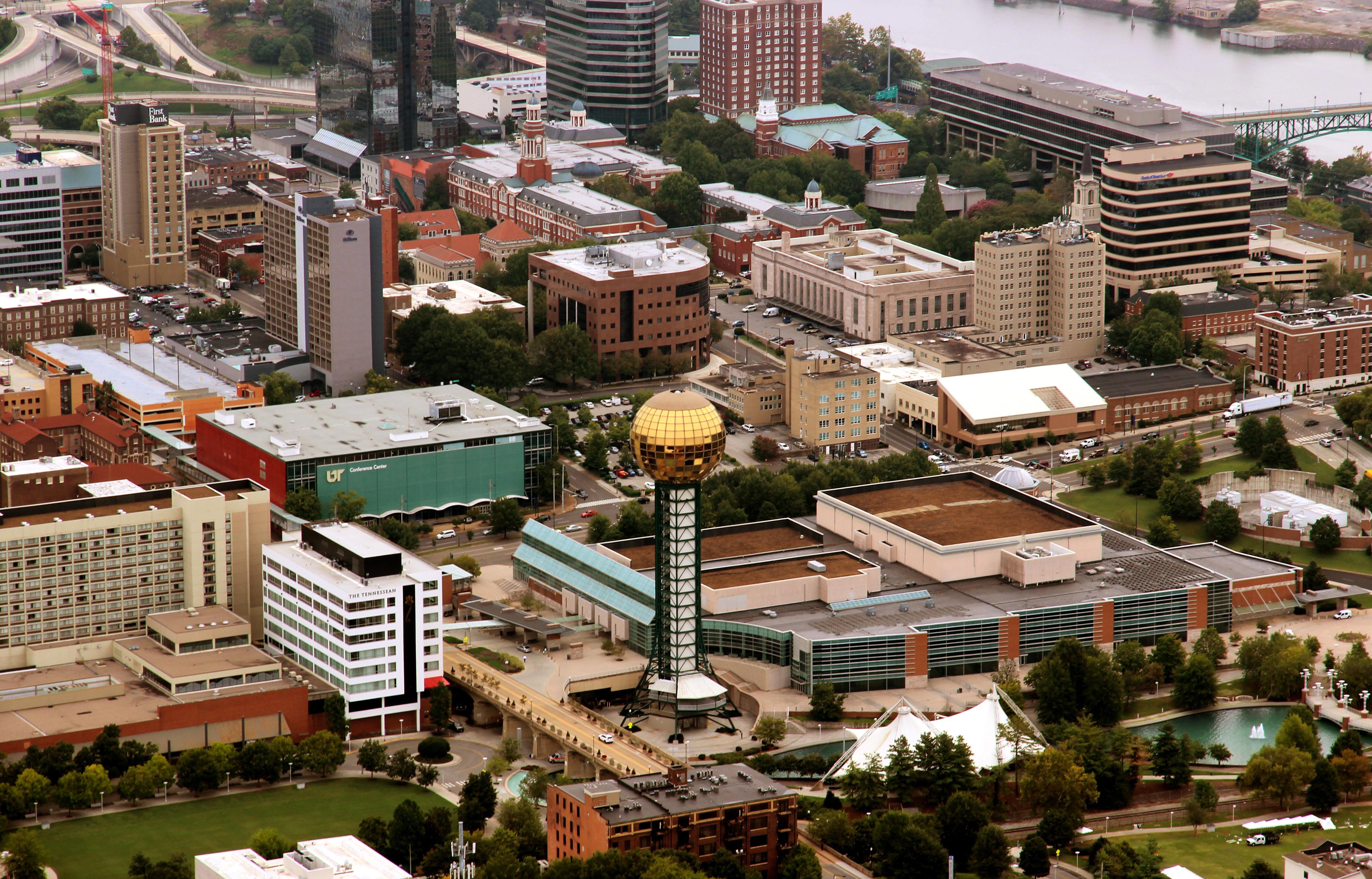 Downtown Knoxville from the air! r/Knoxville