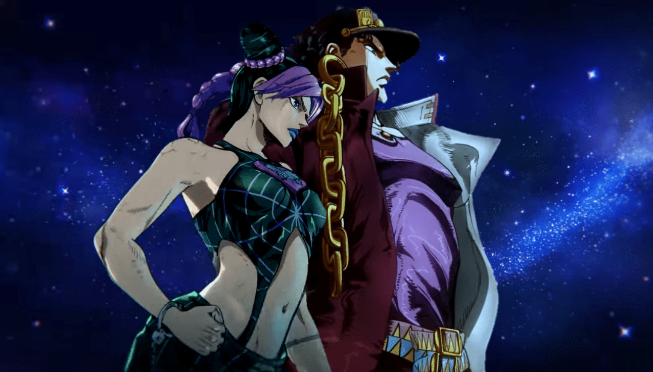 I tried to combine jotaro from stand proud and jolyne from the new