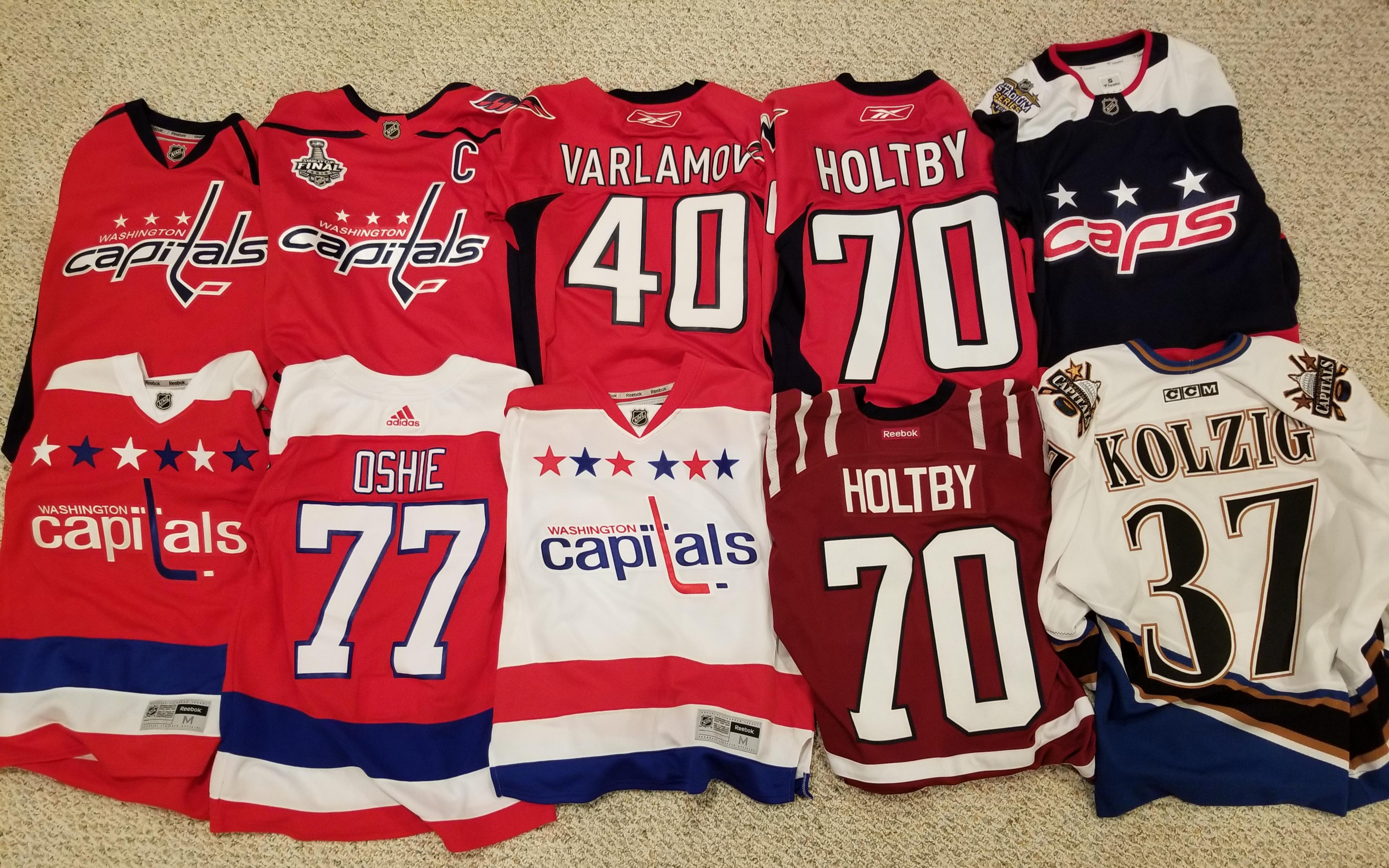 My Capitals Jersey Collection r/caps